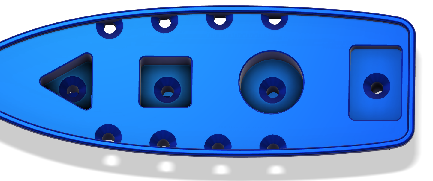 Toy boat with improved draining and balancing - photo 3