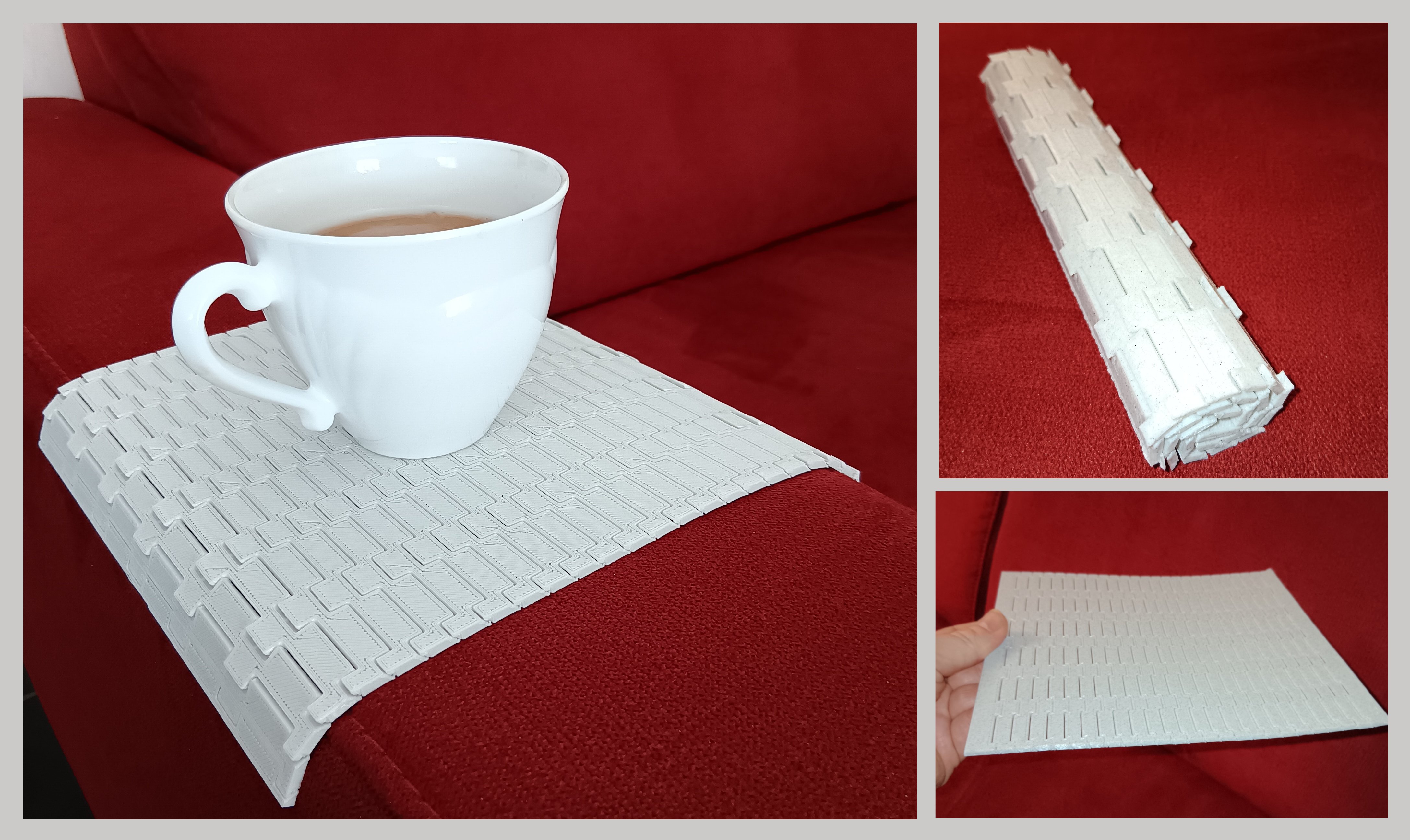 Foldable Couch Tray (Usable as Sushi Mat) - photo 3
