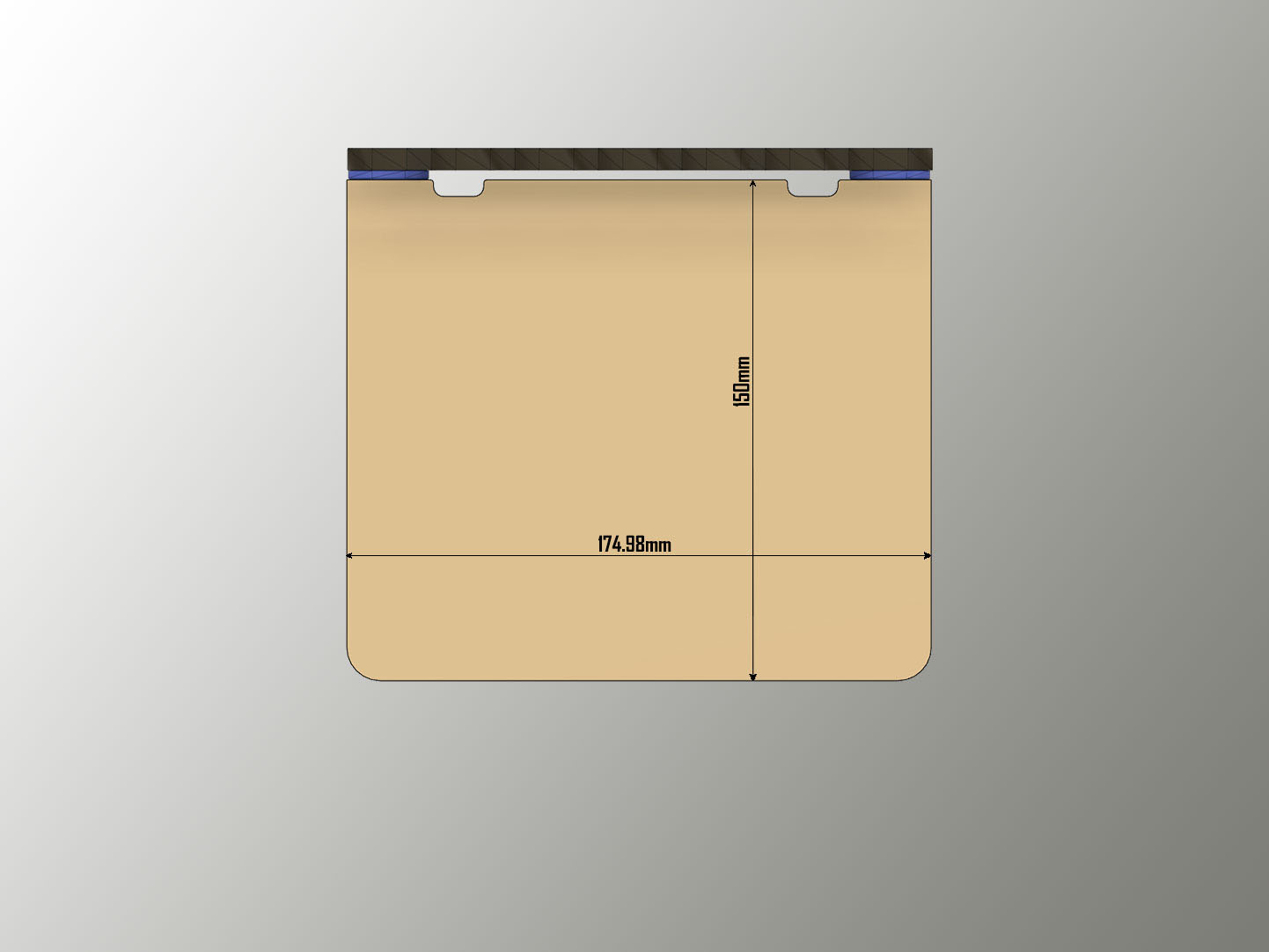Large simple flat Shelf for Multiboard - photo 4