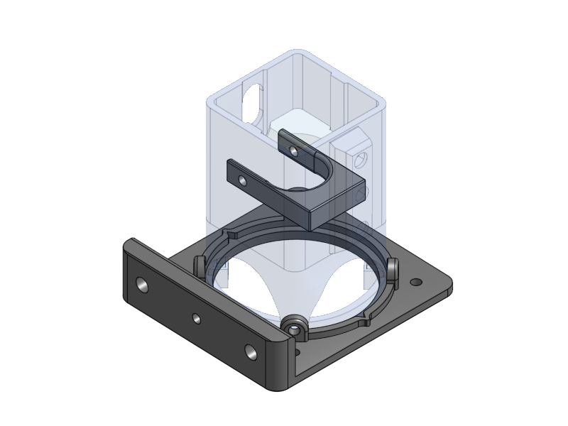 Sturdy Ferm rotary tool (Action, CTM1025) to router adapter [onshape] - photo 3