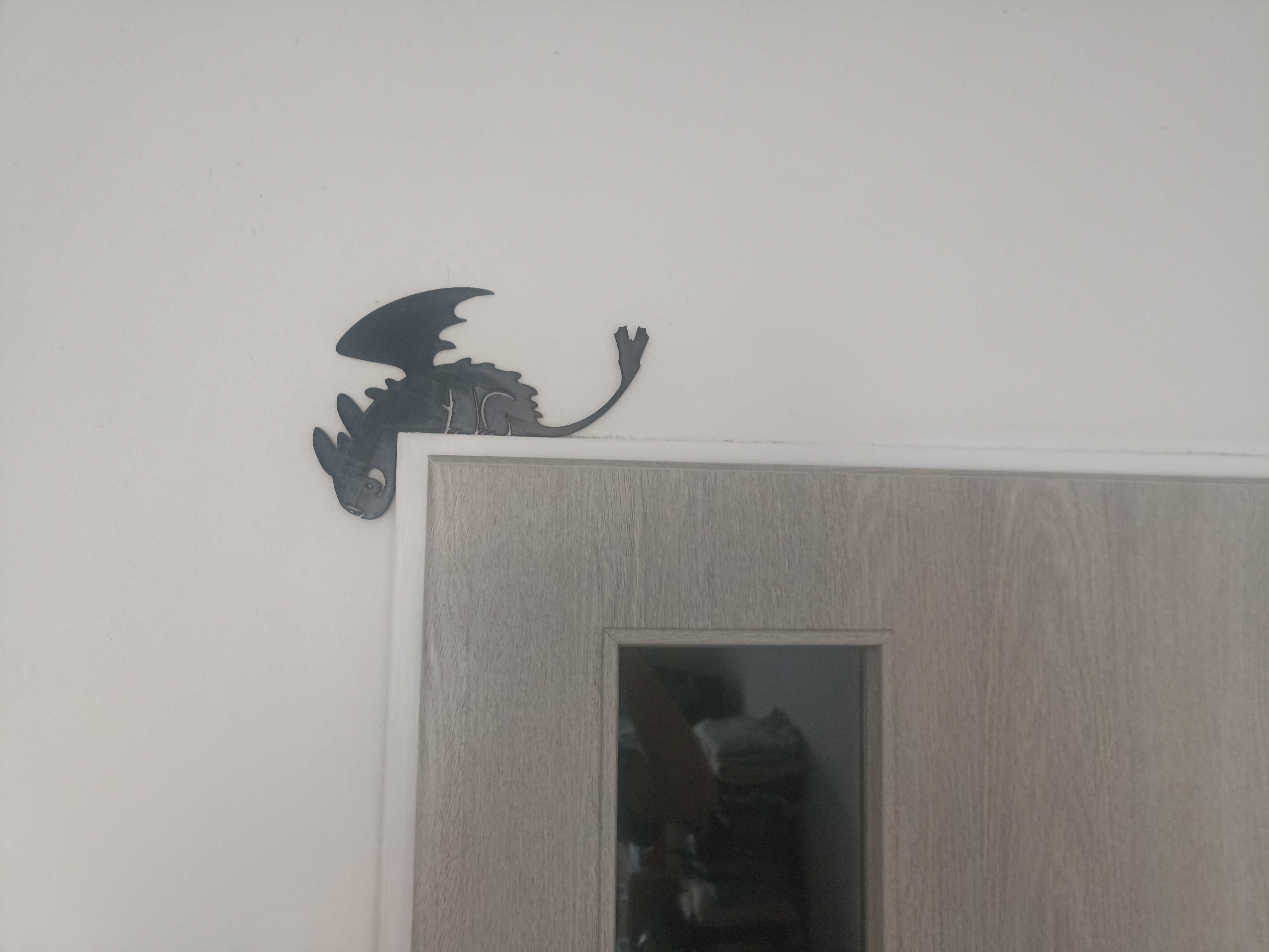 Night Fury Toothless door decor - photo 3