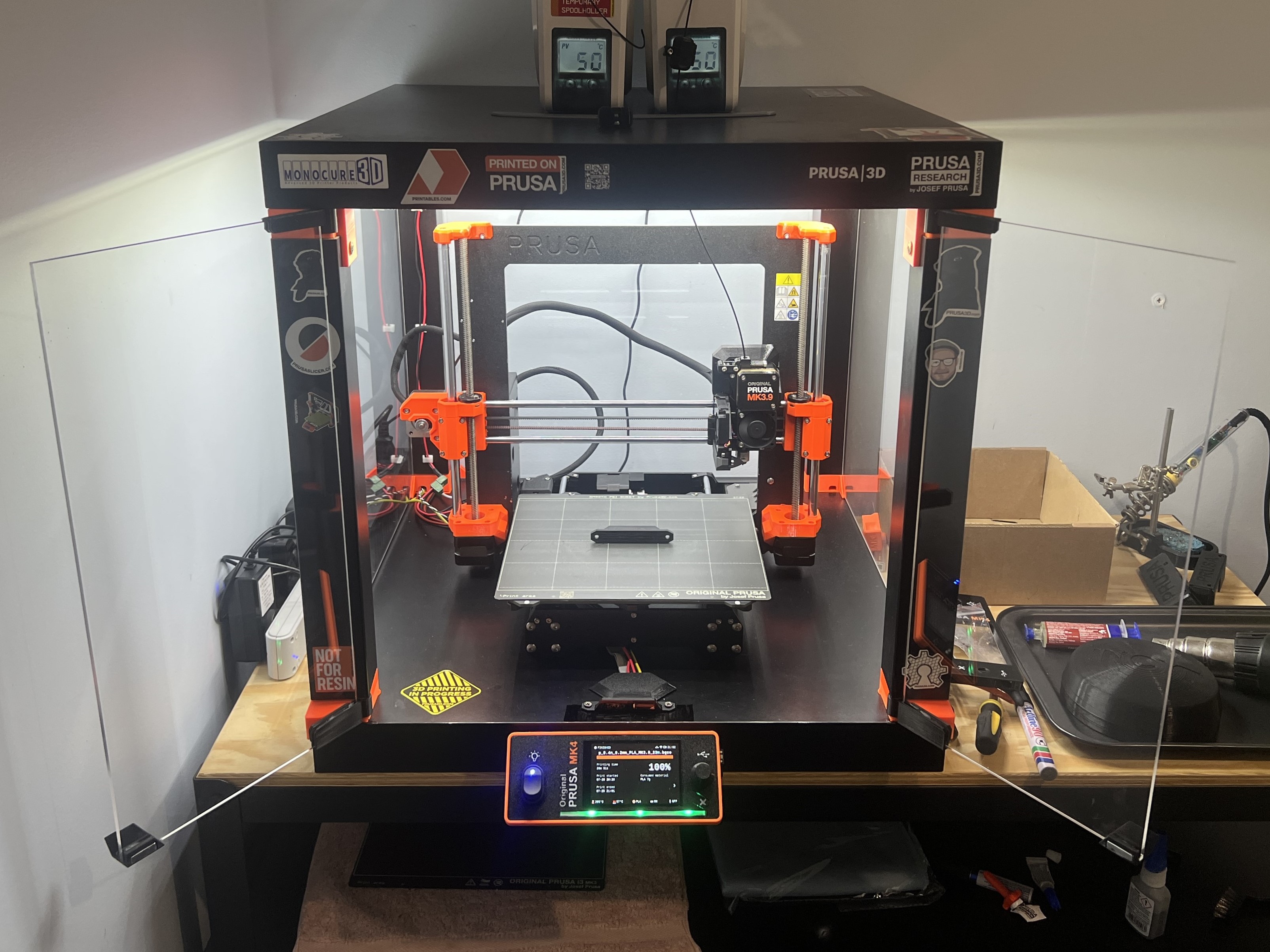 LACK Enclosure with Open Door Magnets and Other Improvements