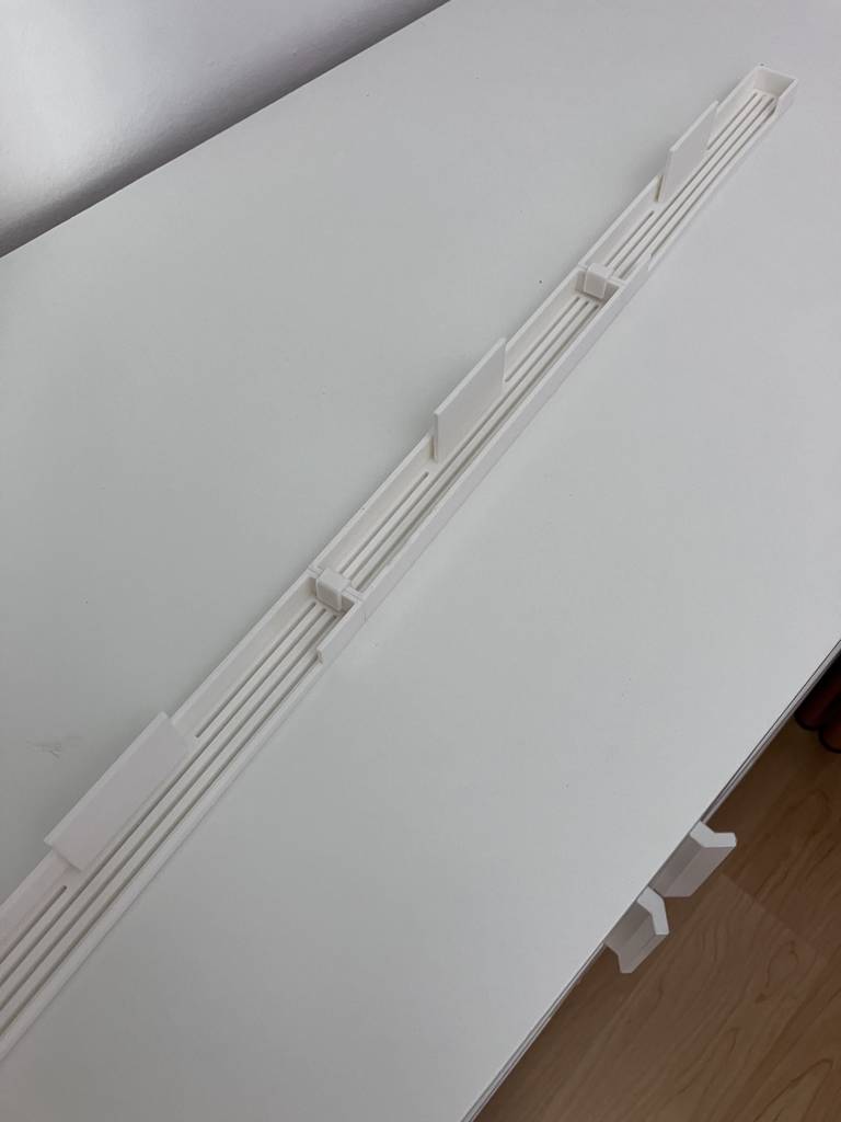 Narrow ventilation grille for a kitchen cabinet v2 - photo 4