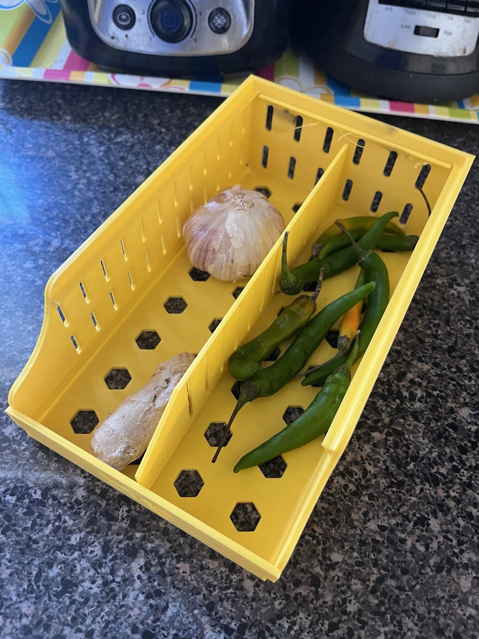 Stackable tray - storage bin - photo 3