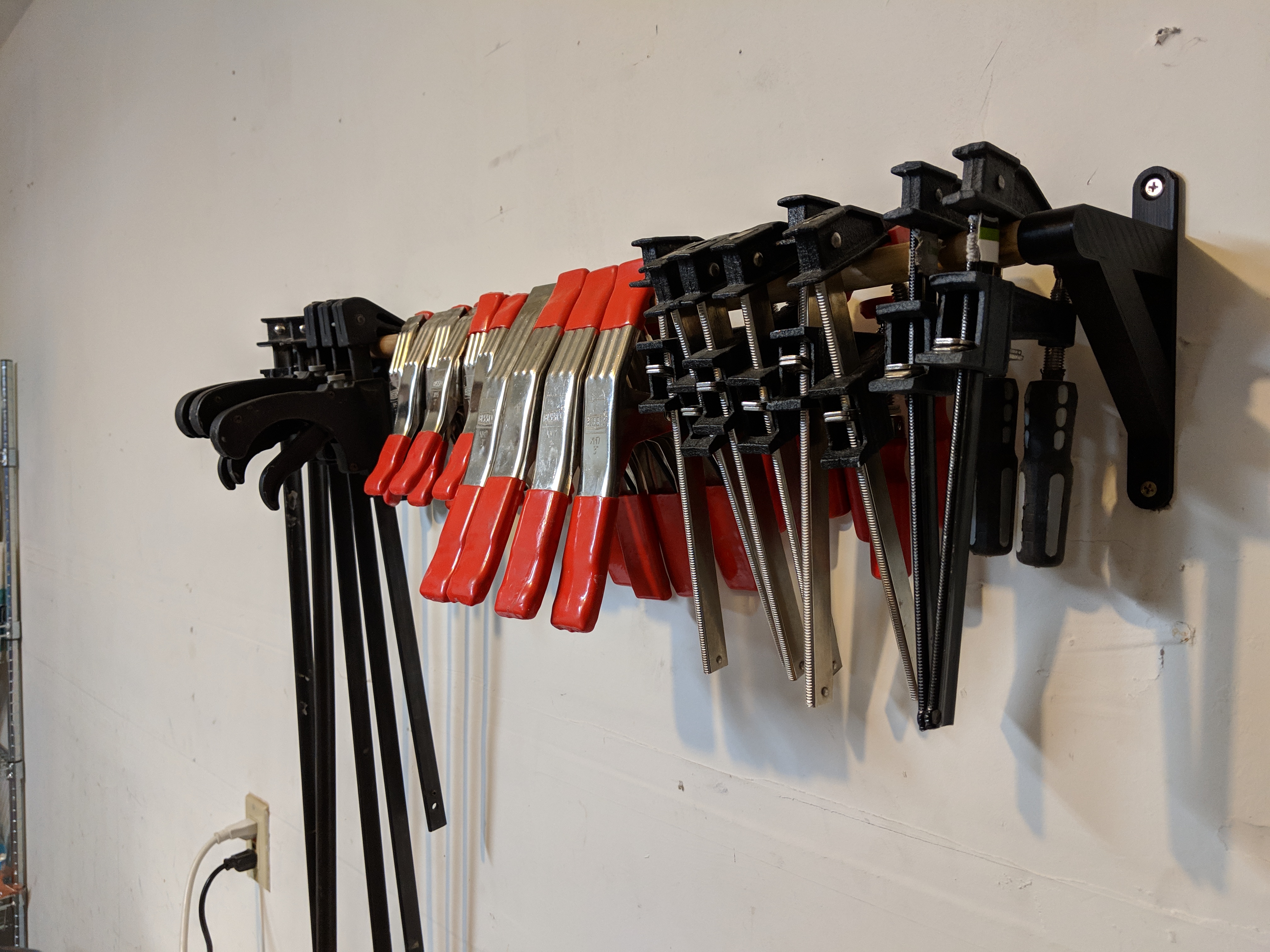 Woodworking Clamp Rack Bracket