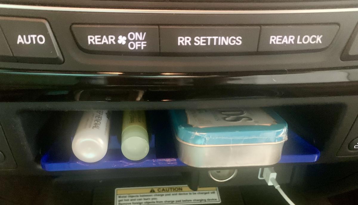 Honda Passport Dash Cubby Tray--OpenScad - photo 2