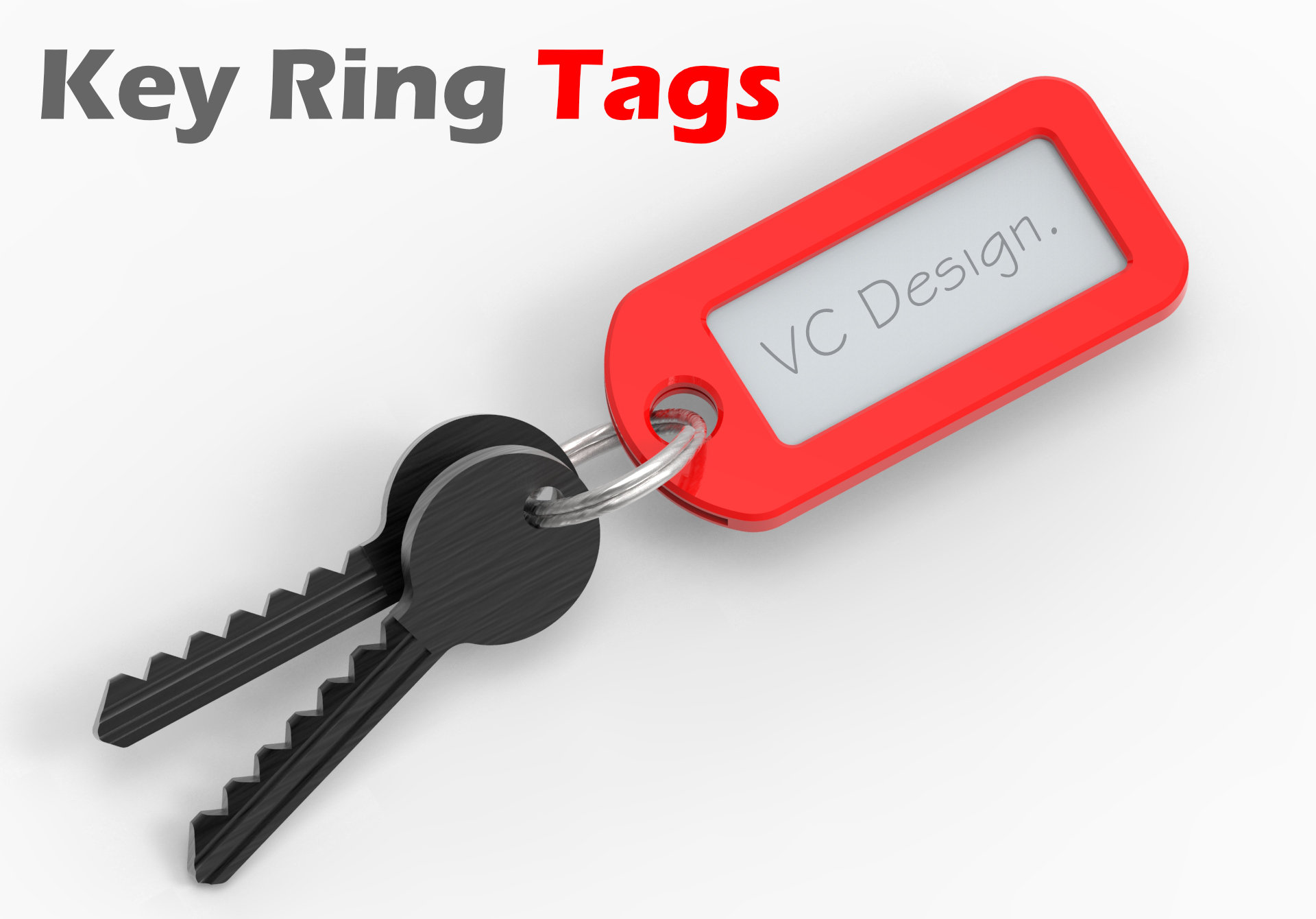 Key Tag Paper Name Key Ring Keychain - photo 2
