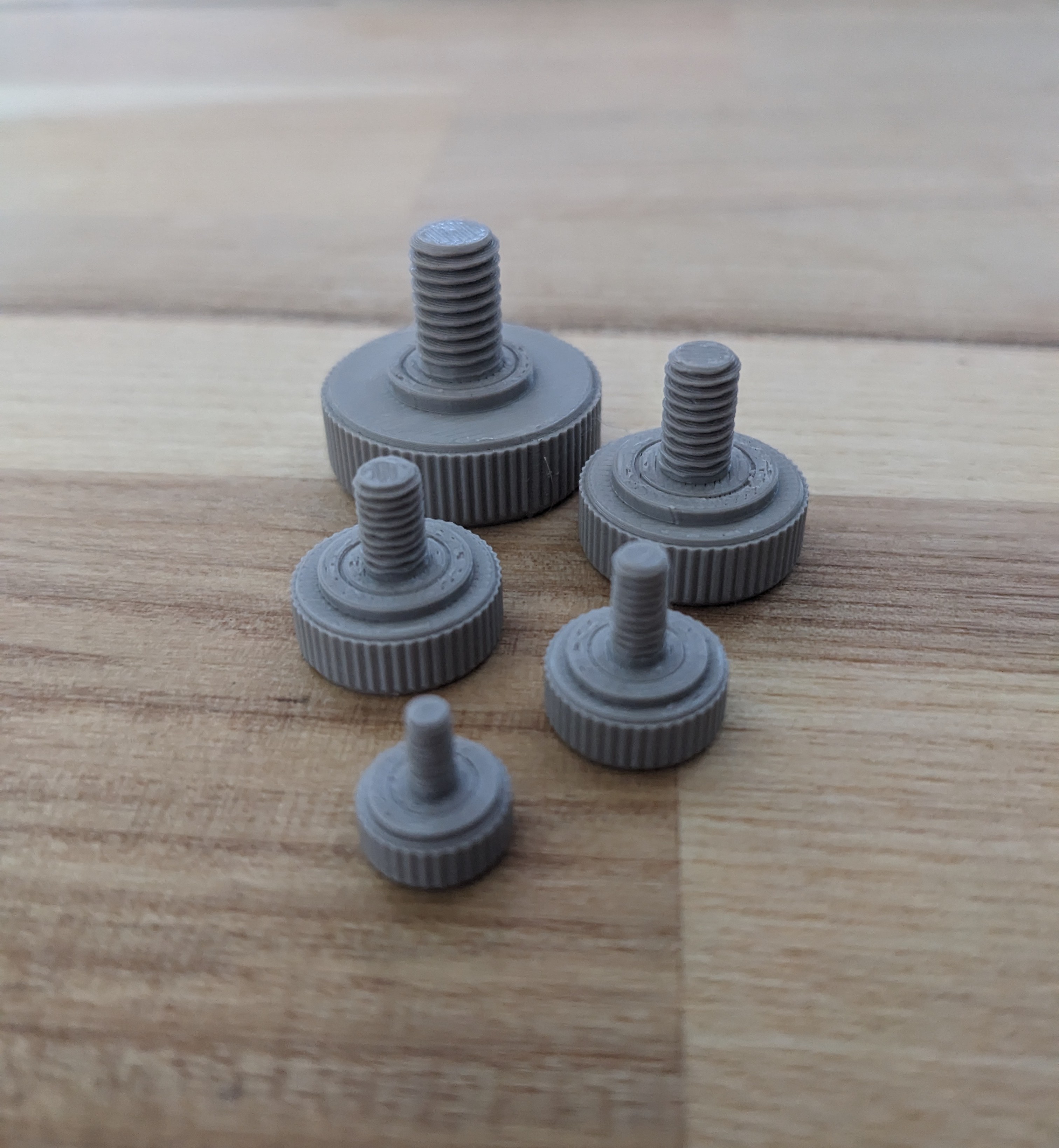 Ultimate Metric Knurled Thumb Screw Collection M3-M8 - photo 2