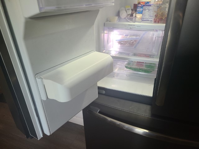 Drink Can Hider GE French Door Fridge