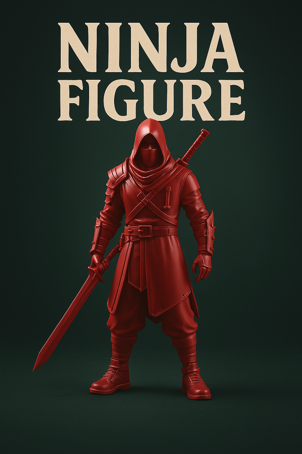 Stylized Ninja Figurine
