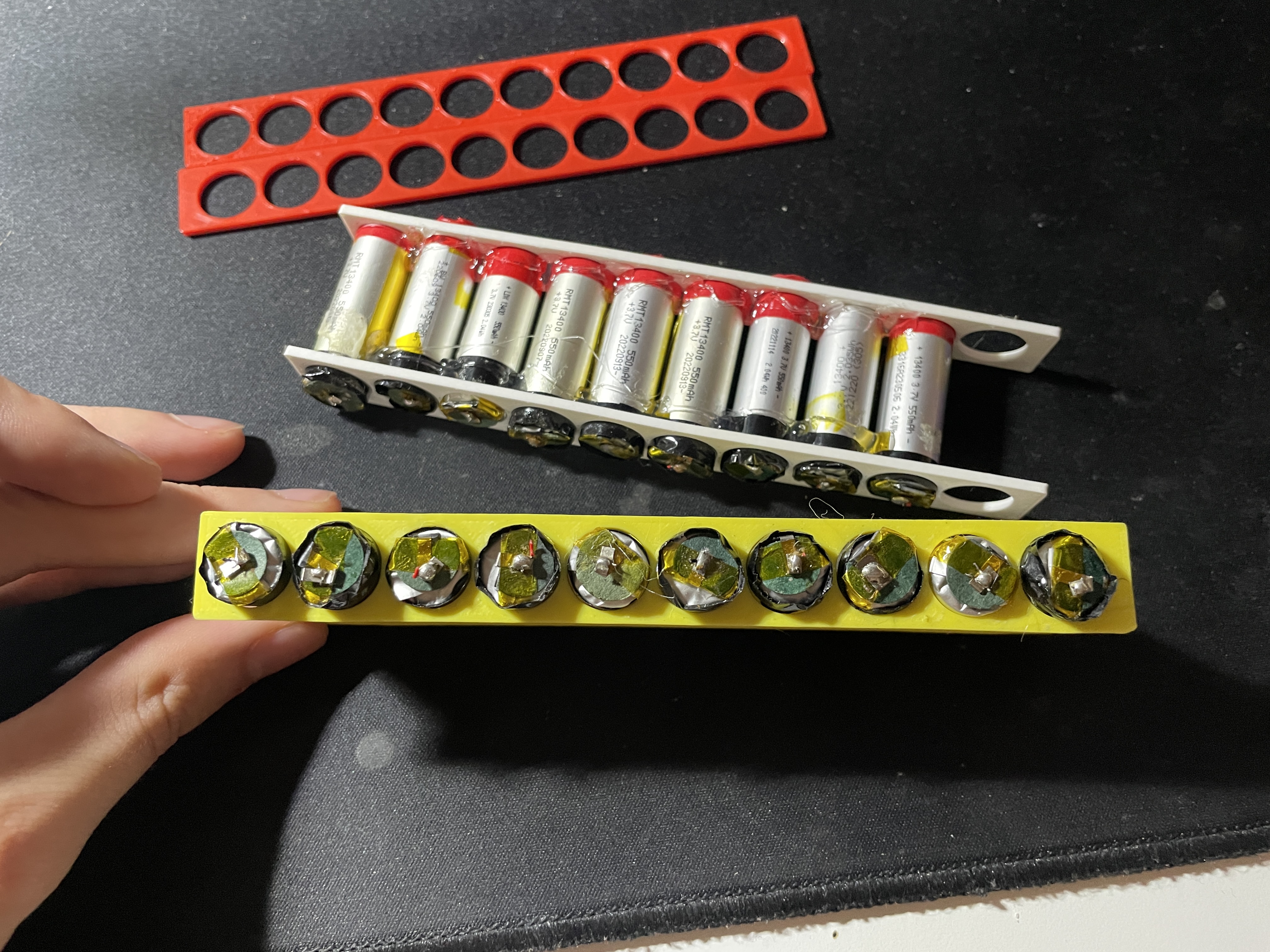 10x 13400 tray for making battery from cells