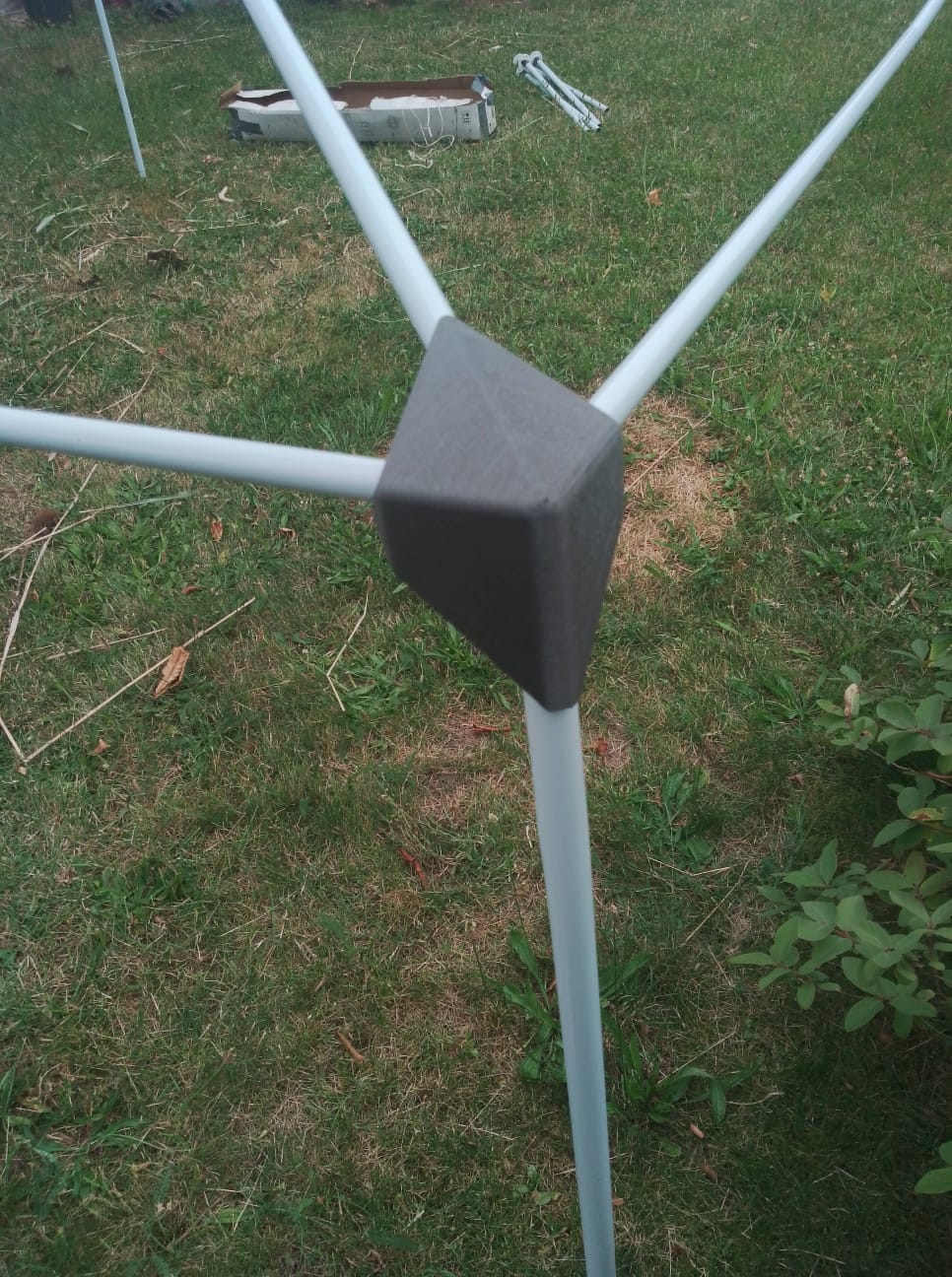 Pavilion Corner - Replacement Part for 3x3m Gazebo (No Support Needed)