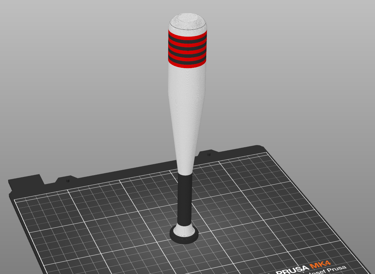 Toy baseball bat (for a toddler)