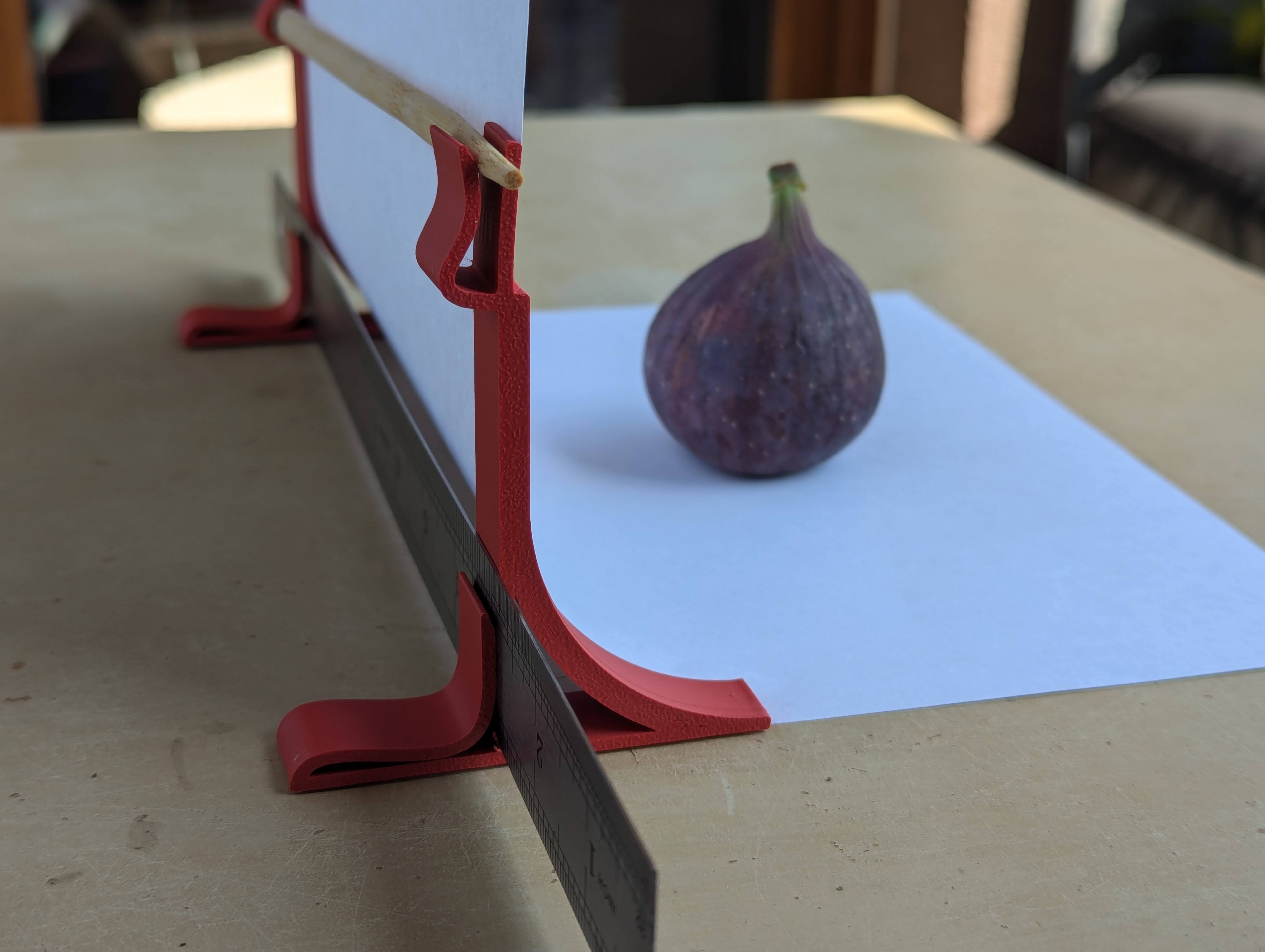 Photo studio on table, paper background stand  (A4, A3, A2, any size)