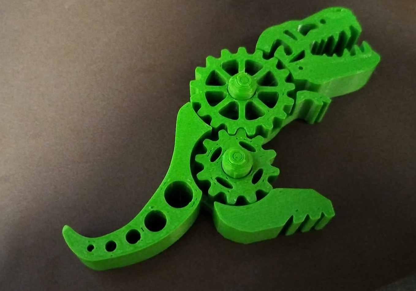 T-rex gear fidget toy - photo 3