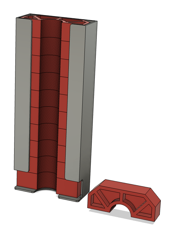 Panel Clamp Joint Bridge + 10-Slot Wall Rack Combo