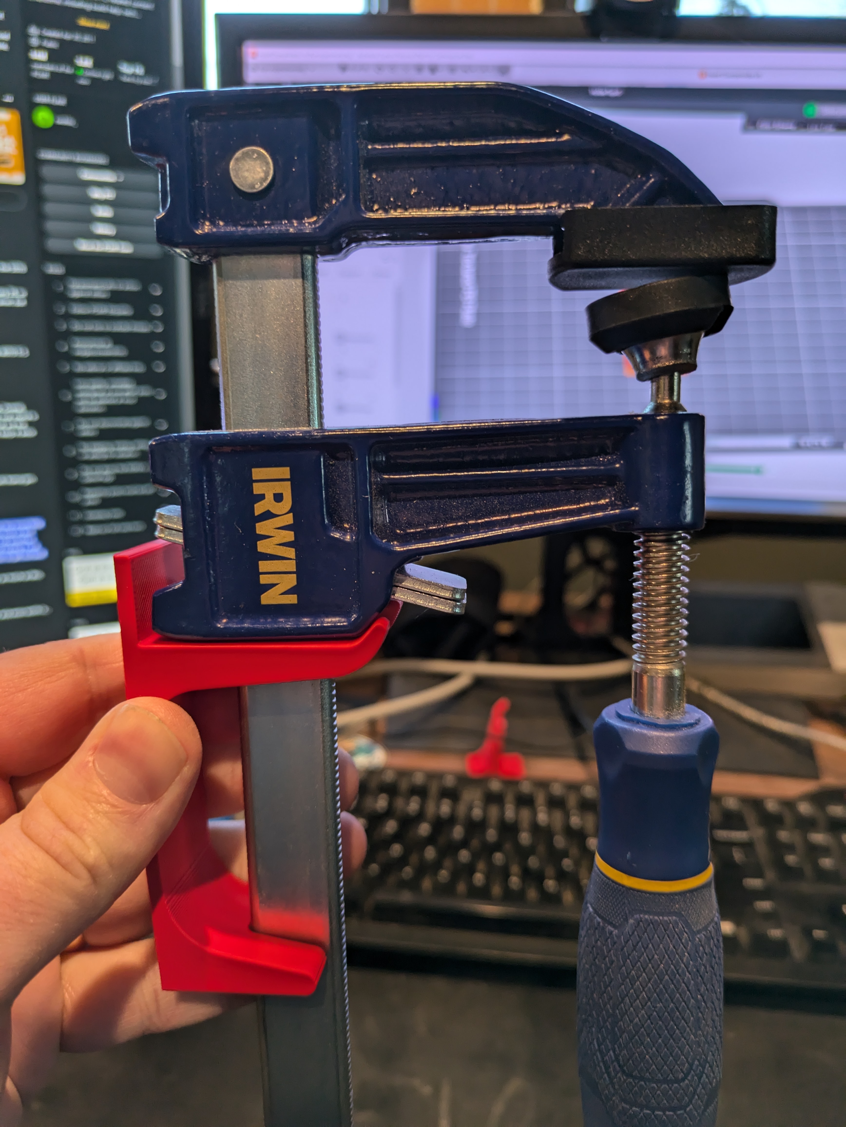 Irwin Bar Clamp (aka F-Style) holder - photo 3