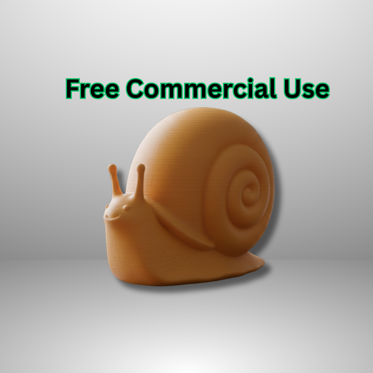 Cute Snail Desk Figurine