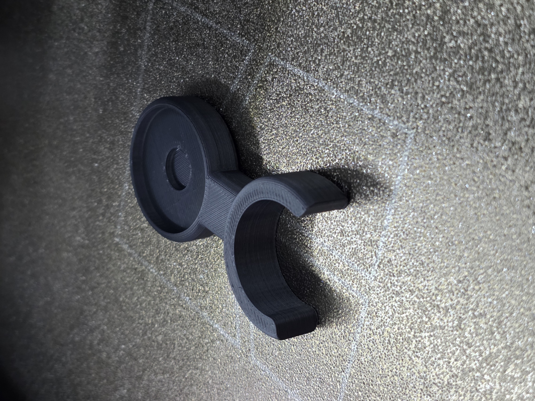 SDR Antenna Bracket Clip for 25mm Wire Rack (30mm Base + Magnet Slot) - photo 2