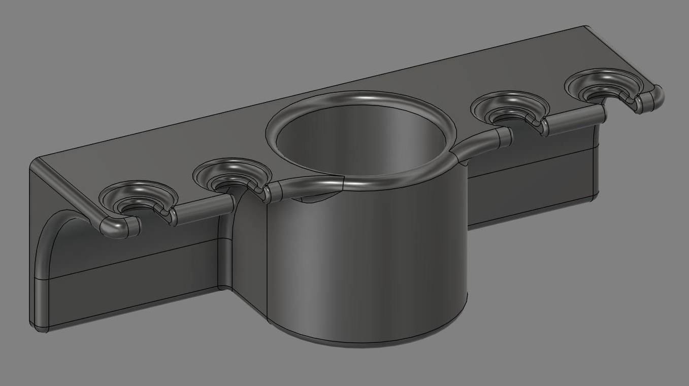 Toothpaste and 2/4 toothbrush holder ver.2 - photo 3