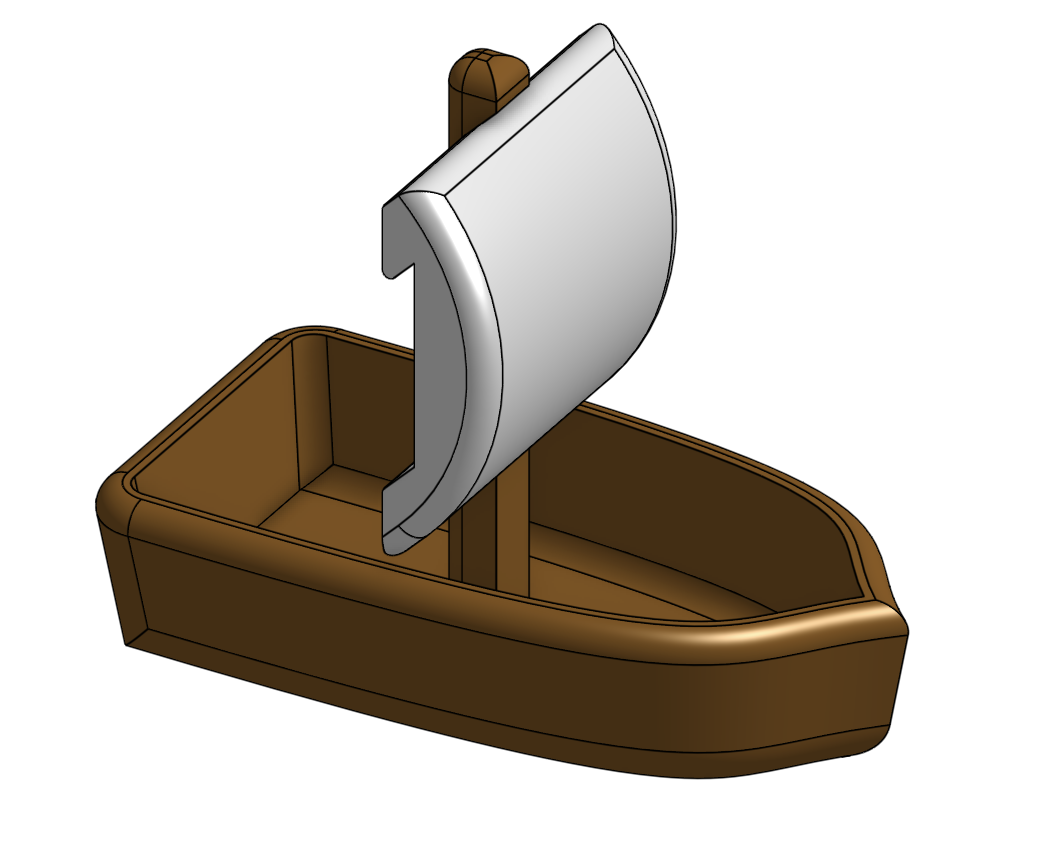 Simple Toy Sail Boat - photo 2