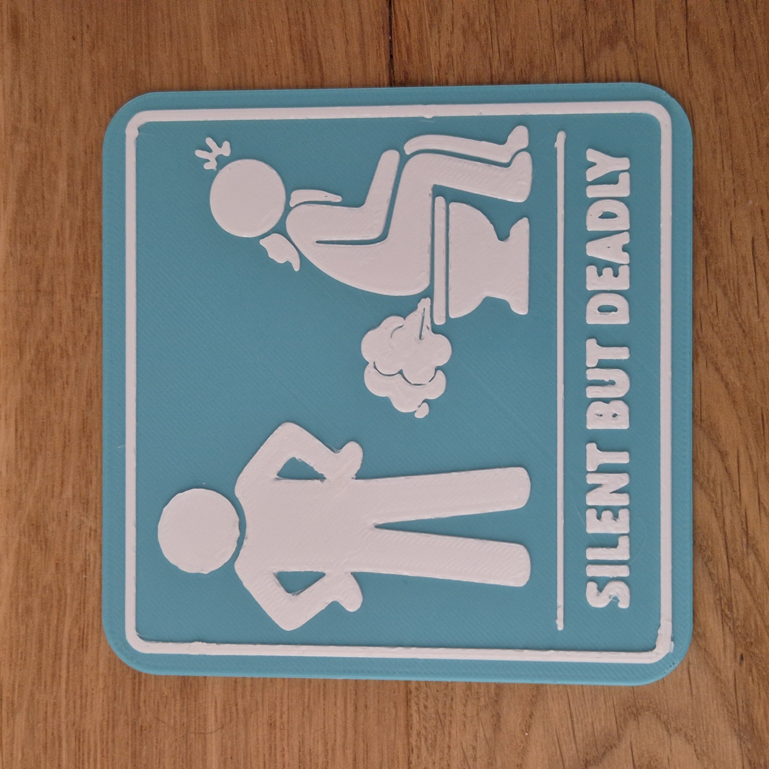 Silent But Deadly Door Sign - photo 2