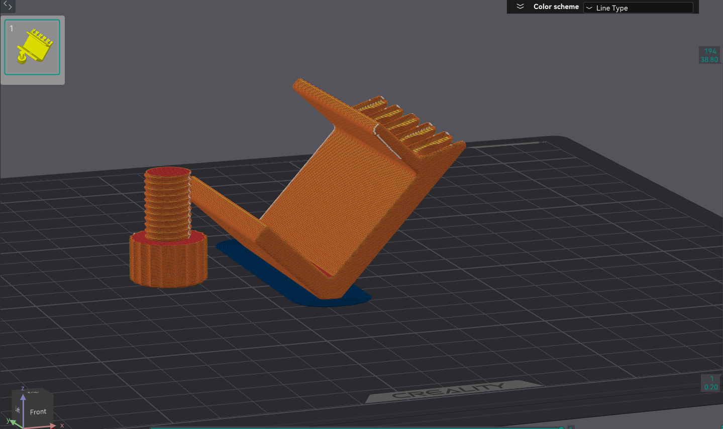 Small Desktop Cable Holder Clamp - photo 2