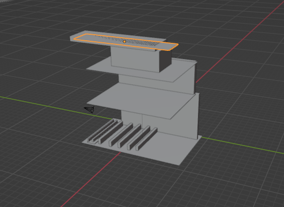 fast made shelf for food