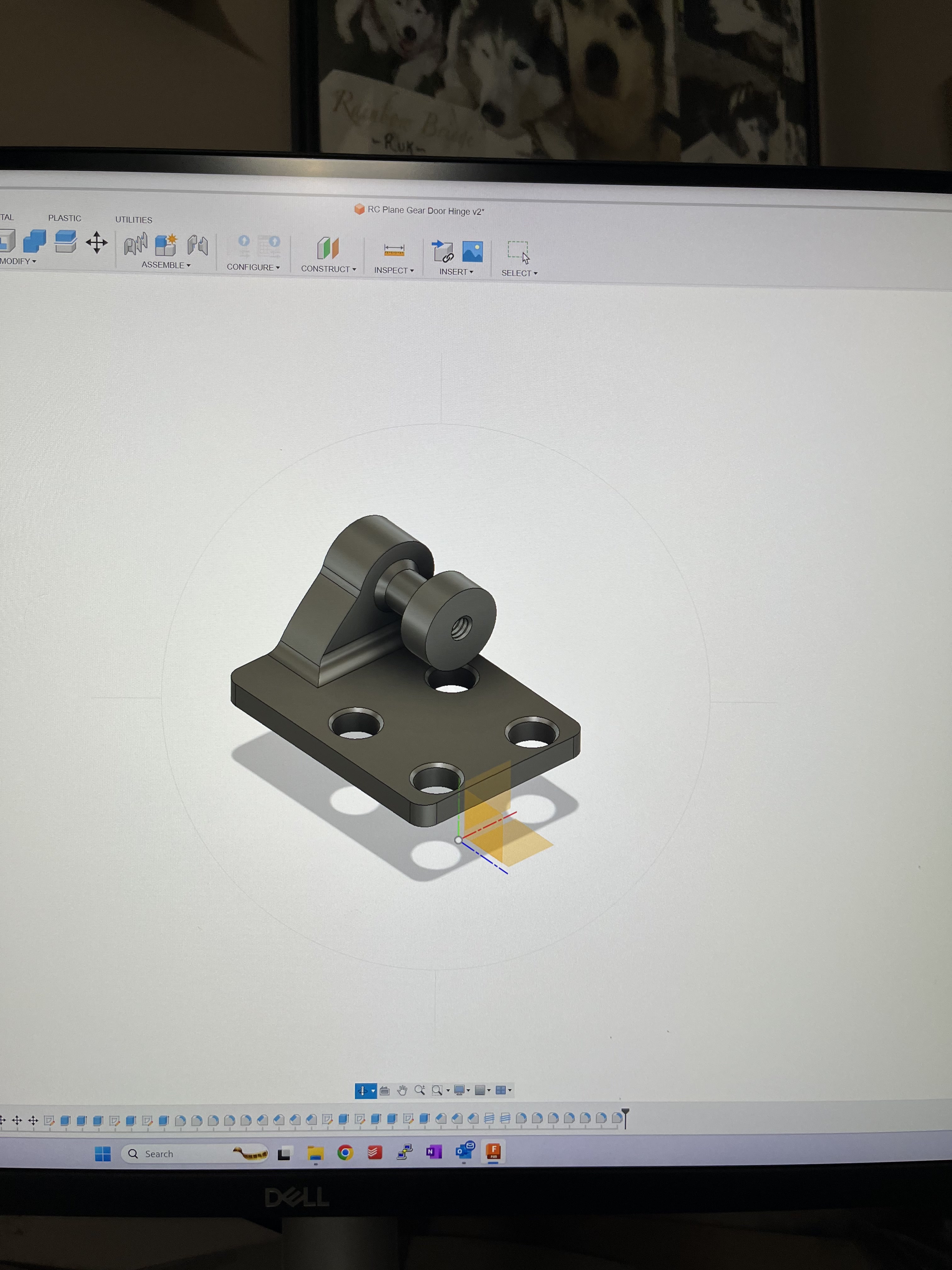 RC Plane Landing Gear Door Hinges - photo 3