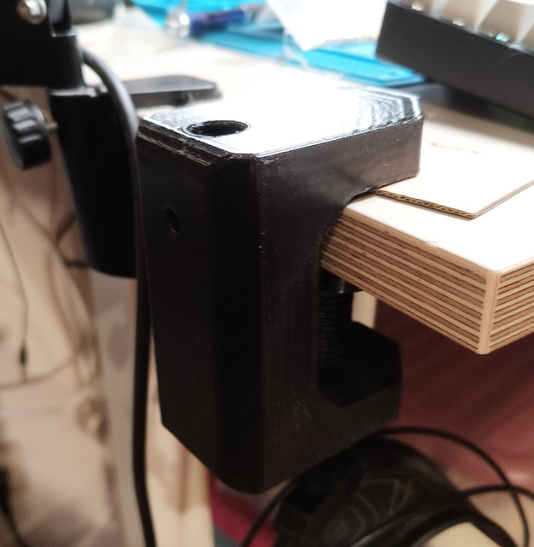 Clamp for Desk stand (Microphone, Camera, ..)