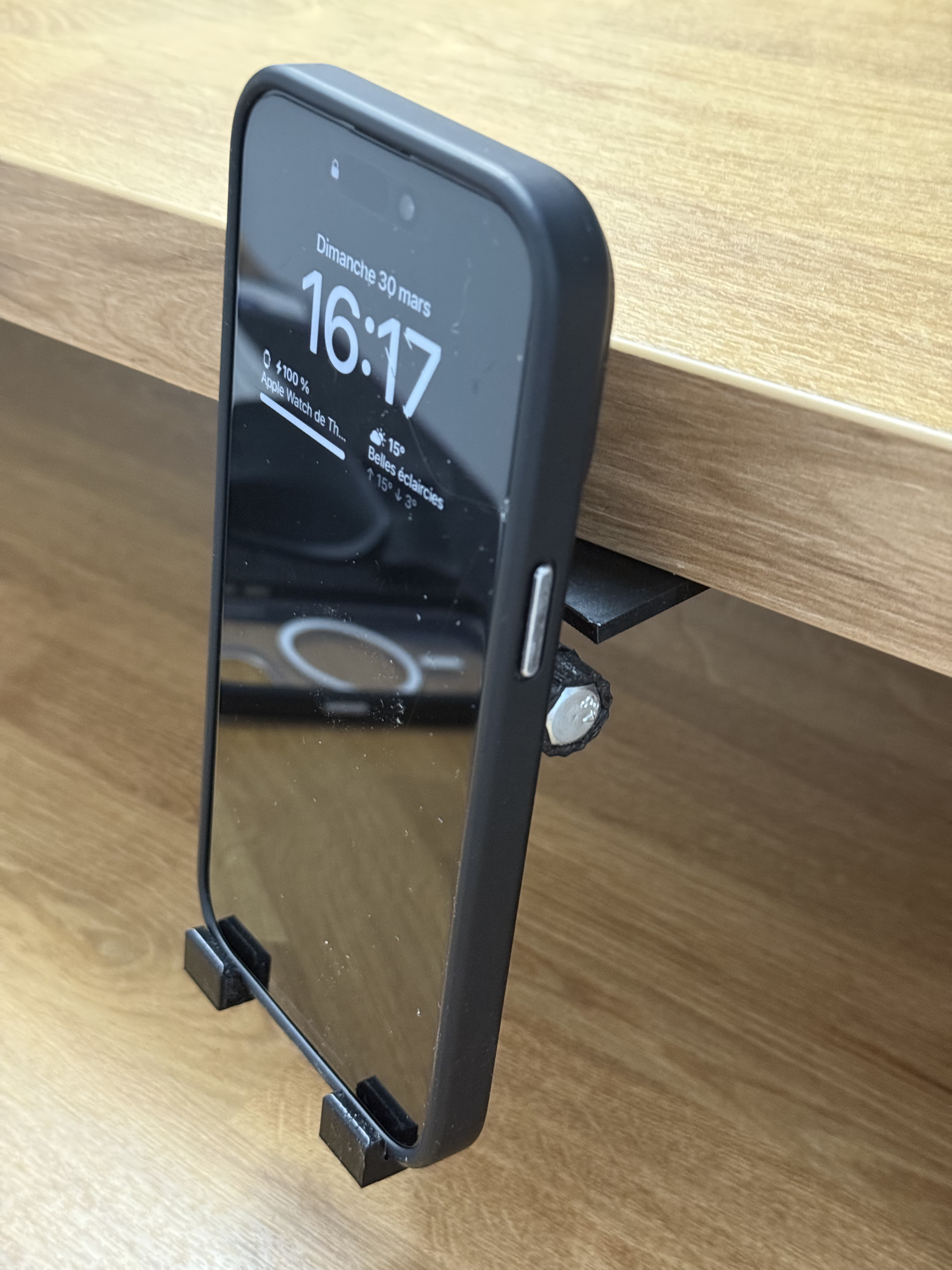 Adjustable Desk Shelf Phone Holder