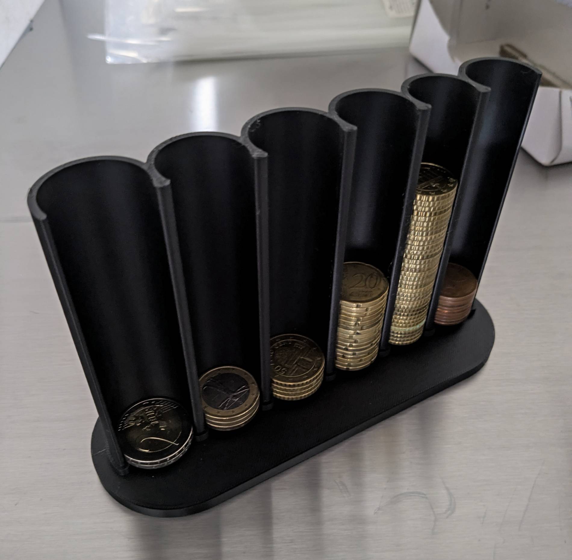 Simple EURO coin holder / tray (without 1 & 2 cent slots)