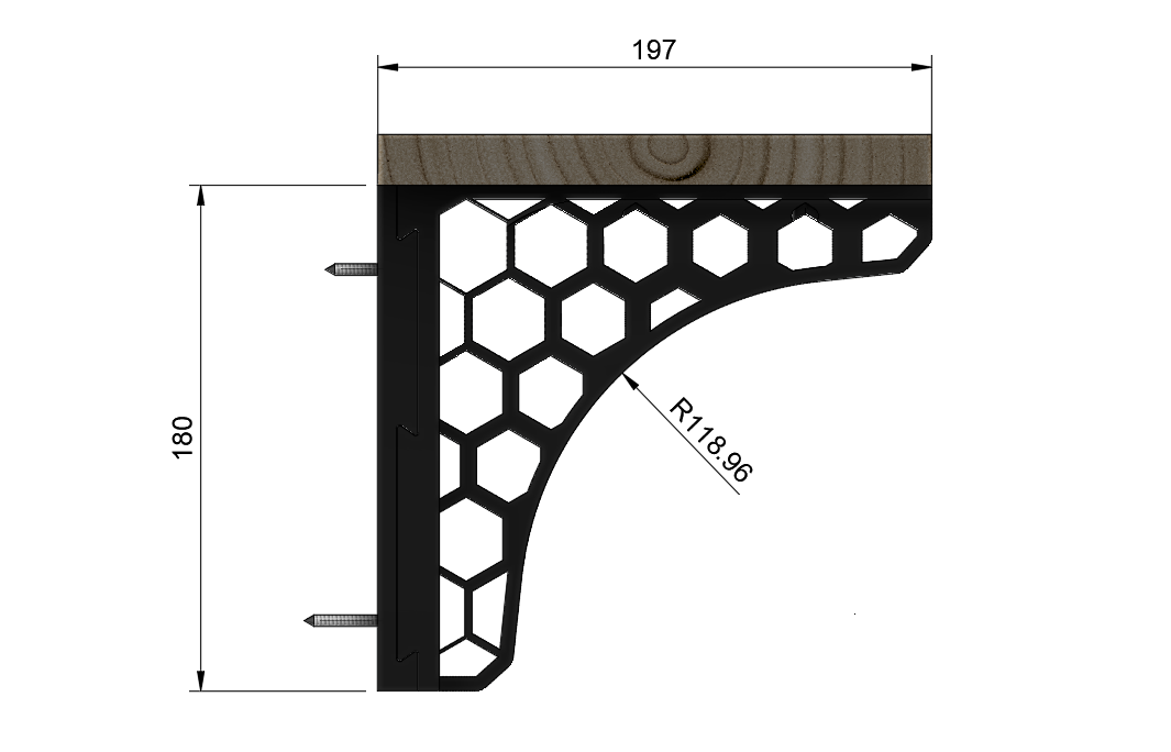 Strong Shelf Bracket - photo 3