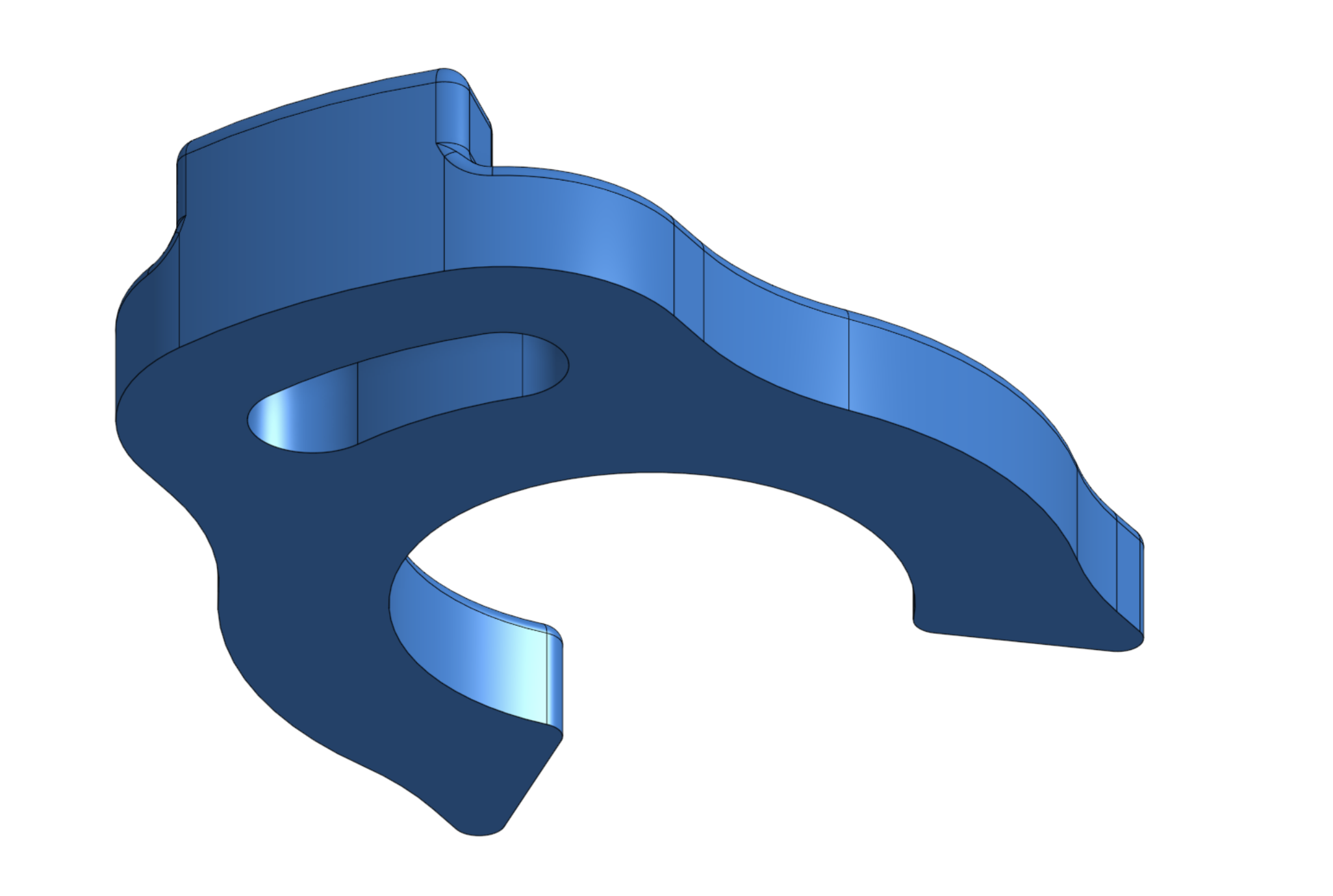 Anycubic Kobra 3 PTFE Tube Clip (Reverse Engineered) - photo 4