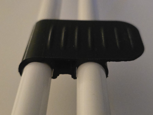 Cloth dryer clip for 13 mm pipes