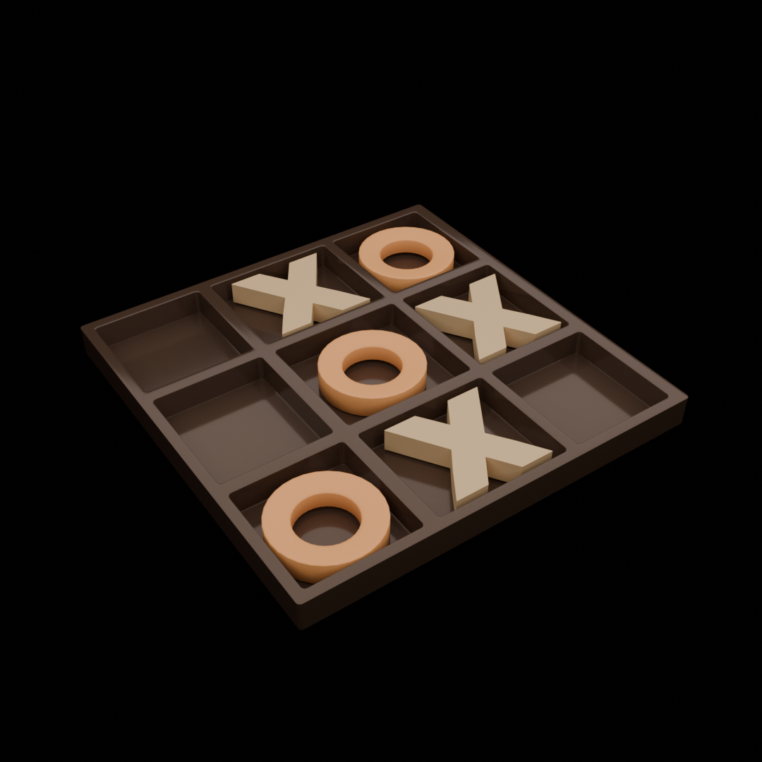 Tic Tac Toe Game – Modern XO Board Set