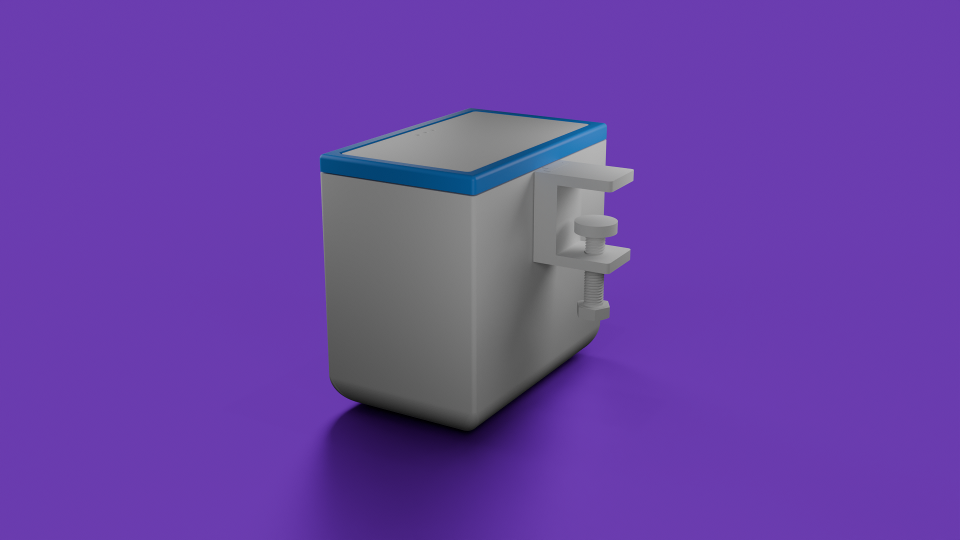 Desk Trash Bin - for Desk Clamp Modular Holder - photo 4