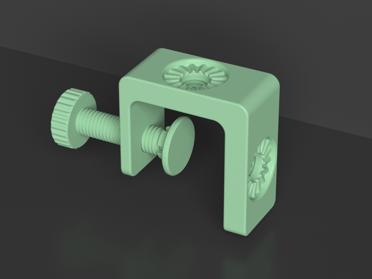 Multifunctional Arm – Clamp with Dual Side Connectors