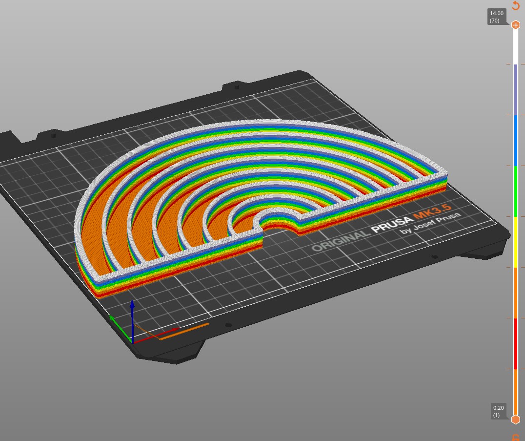 Rainbow sensory tray - photo 2