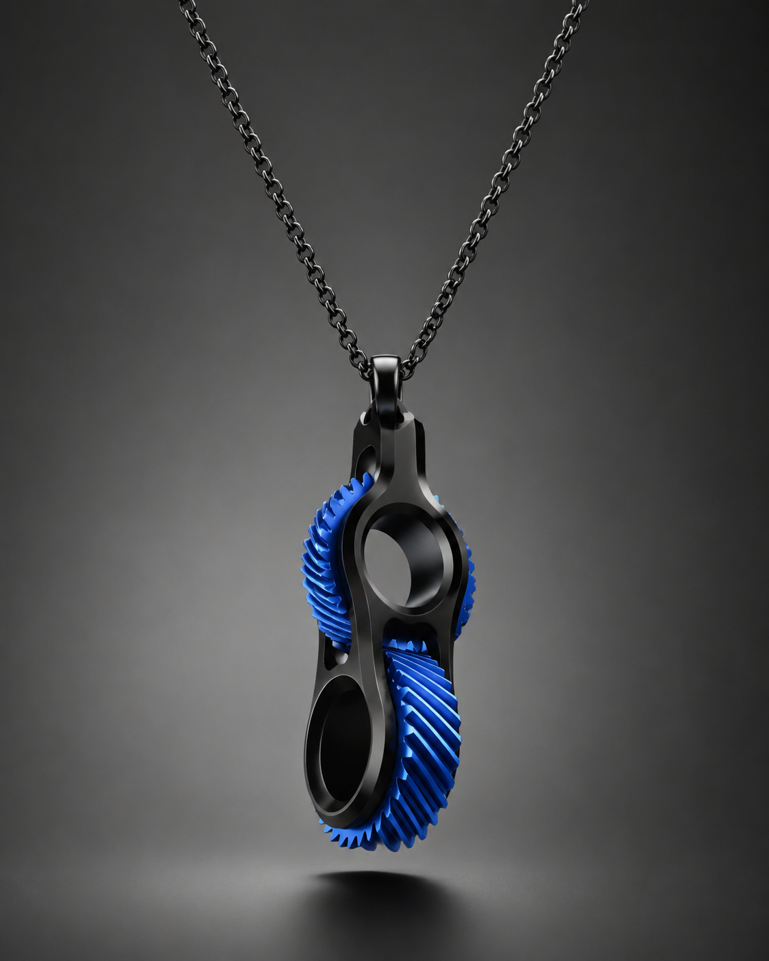 Mechanical Gear Necklace Pendant