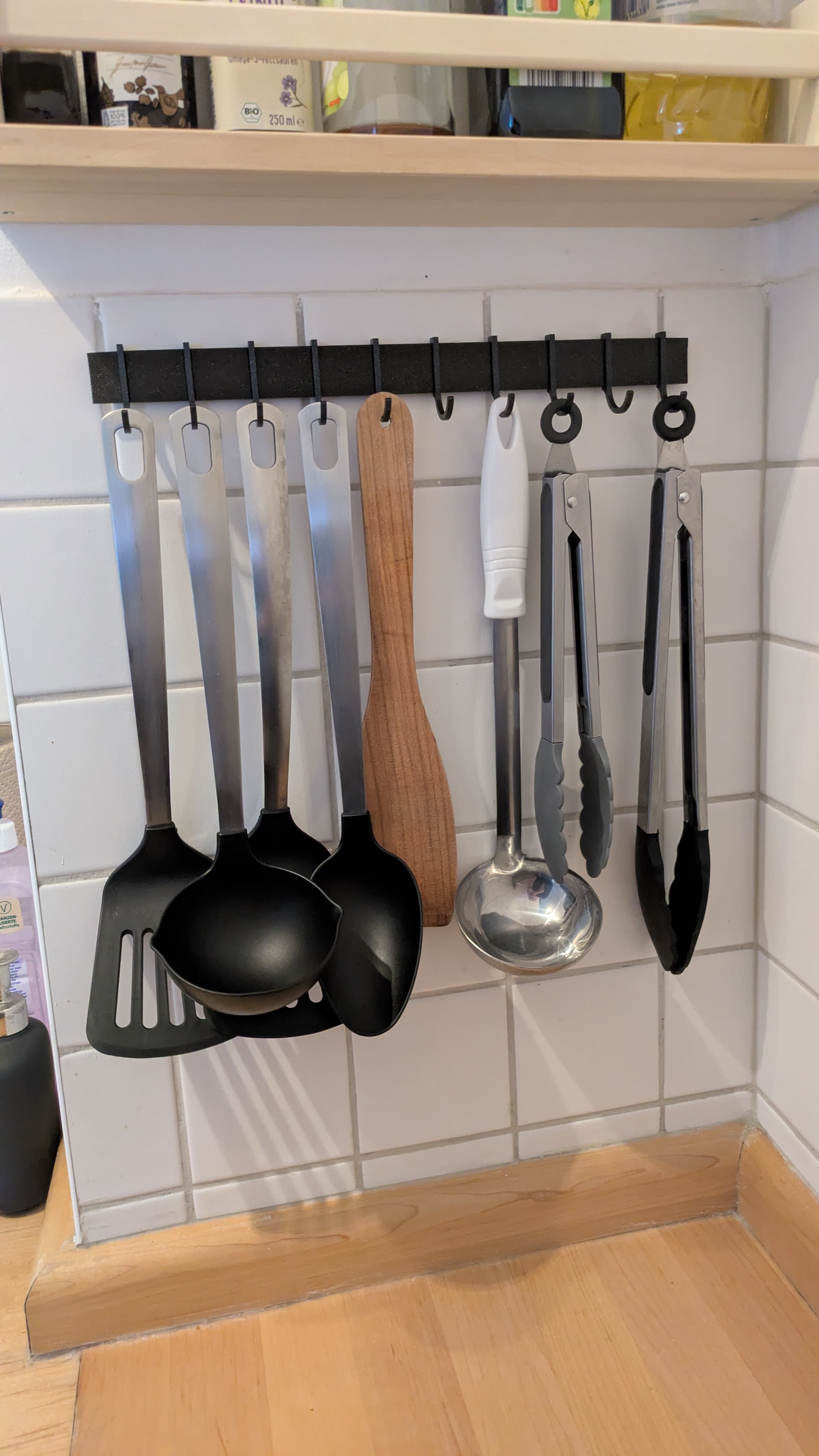 Kitchen Spoon Holder Hook Rack