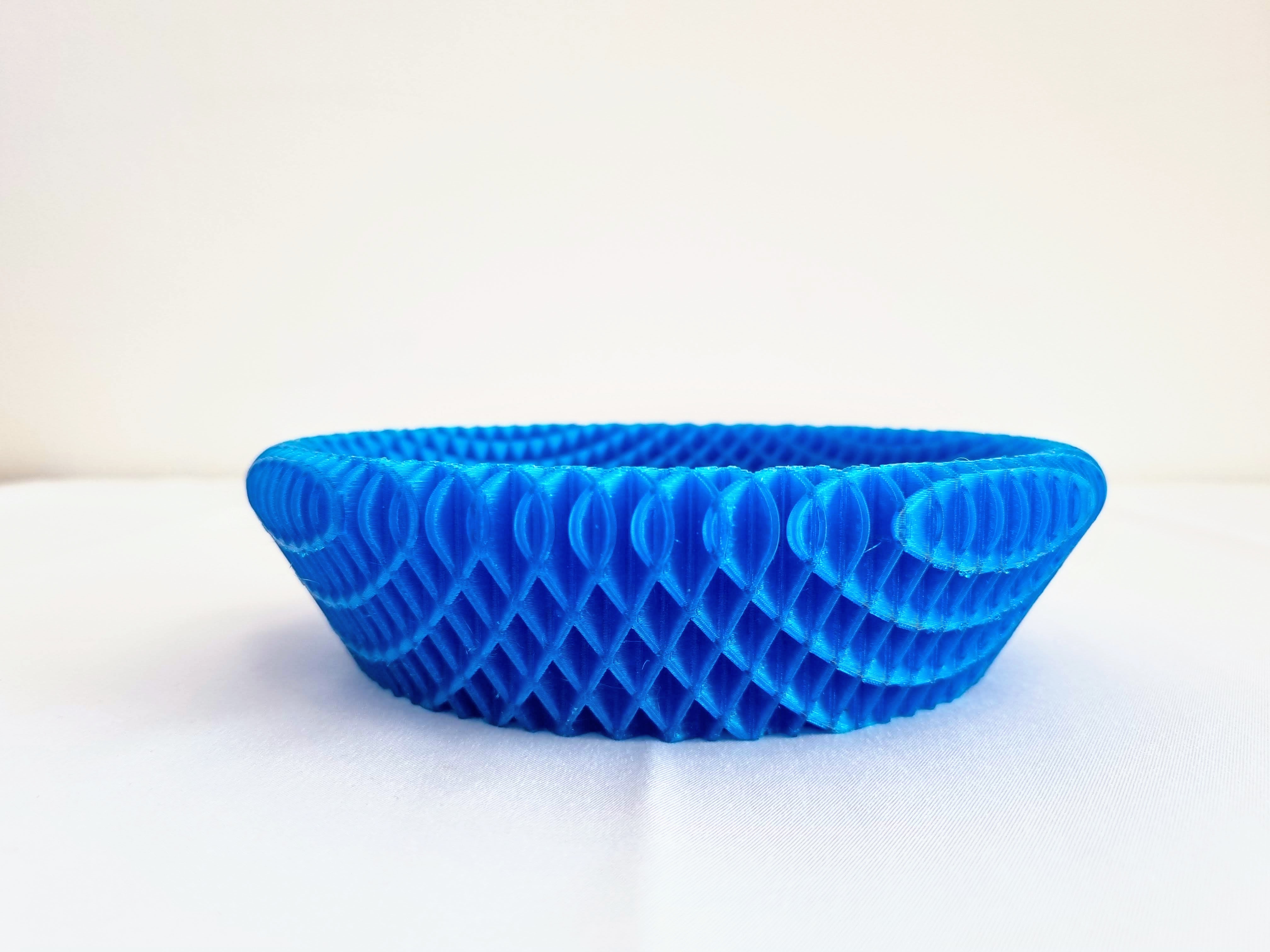 Grid Key or Coins Dish Tray Round - photo 2