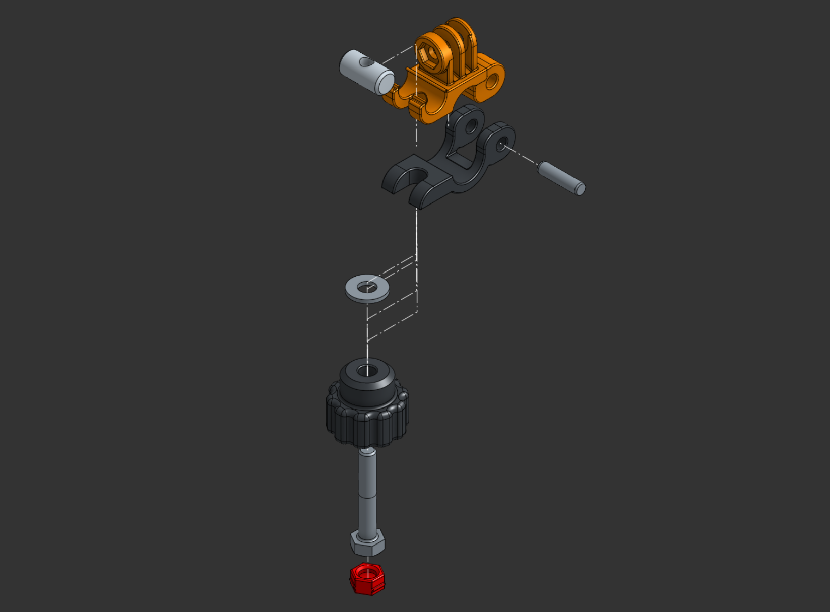 Compact Quick-Release Tube Clamp for Modular Mounting System - photo 2