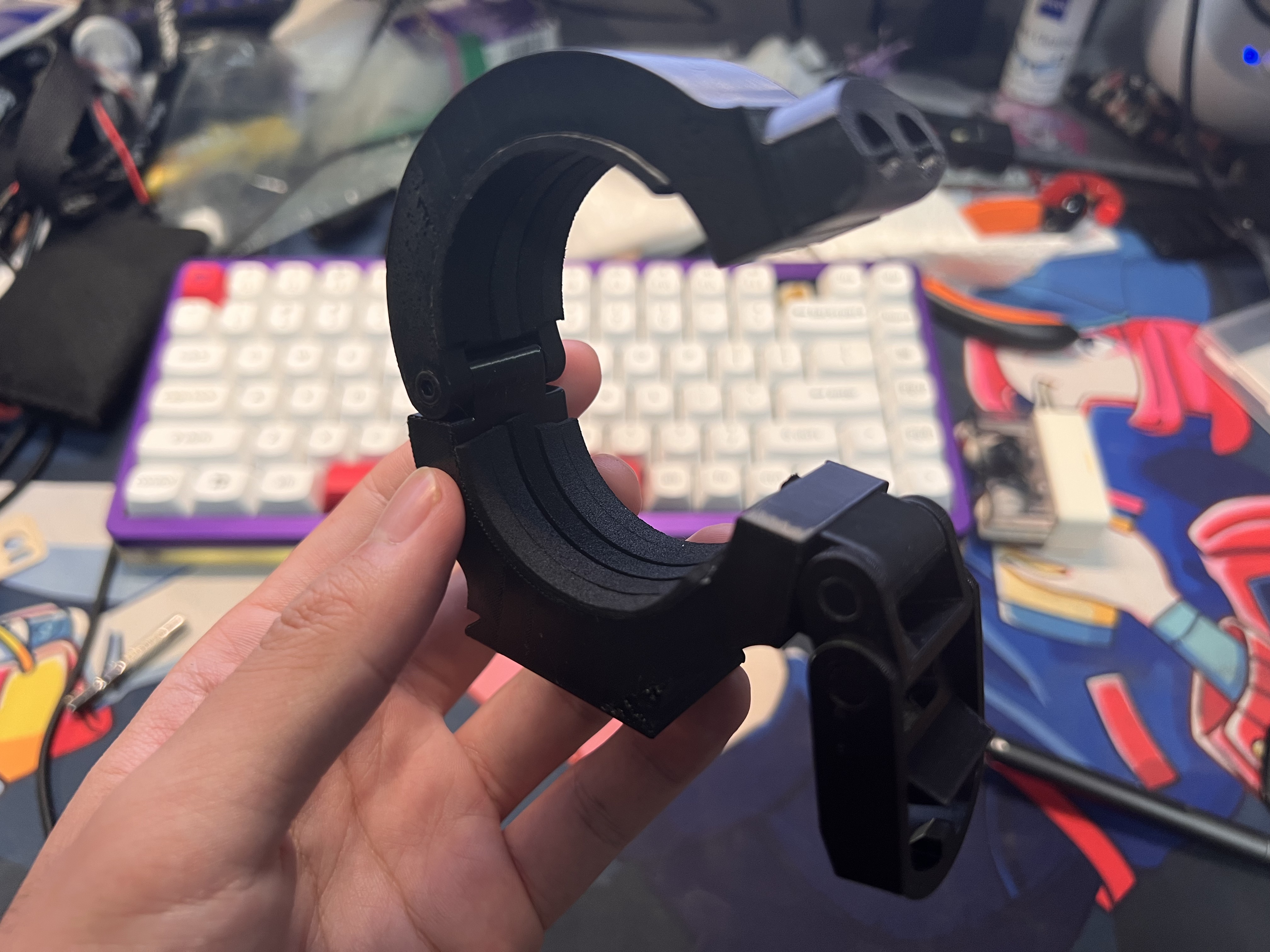 Binocular Tripod Clamp Adapter (Parametric) - photo 3