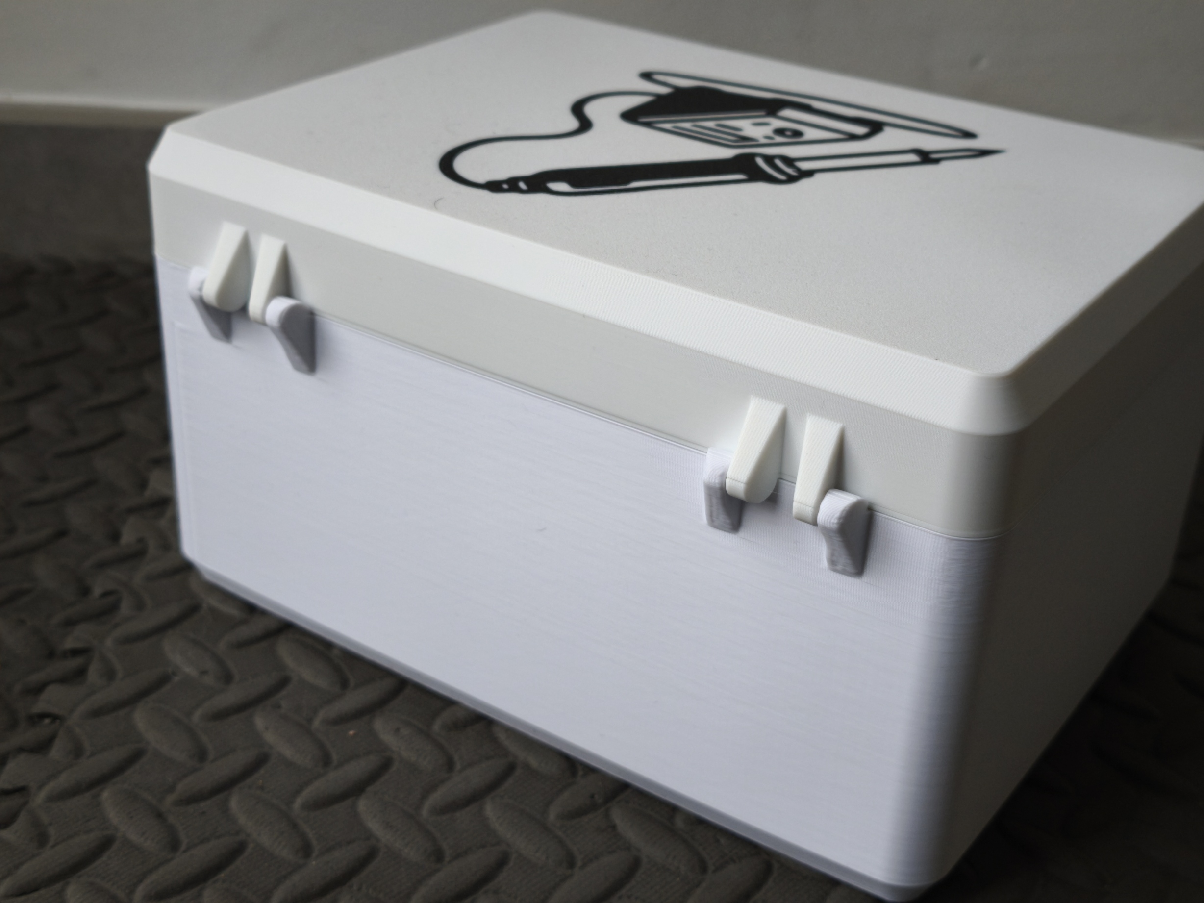 Soldering Station Tool Box - Tool & Accessories Rugged Organizer Box - photo 4