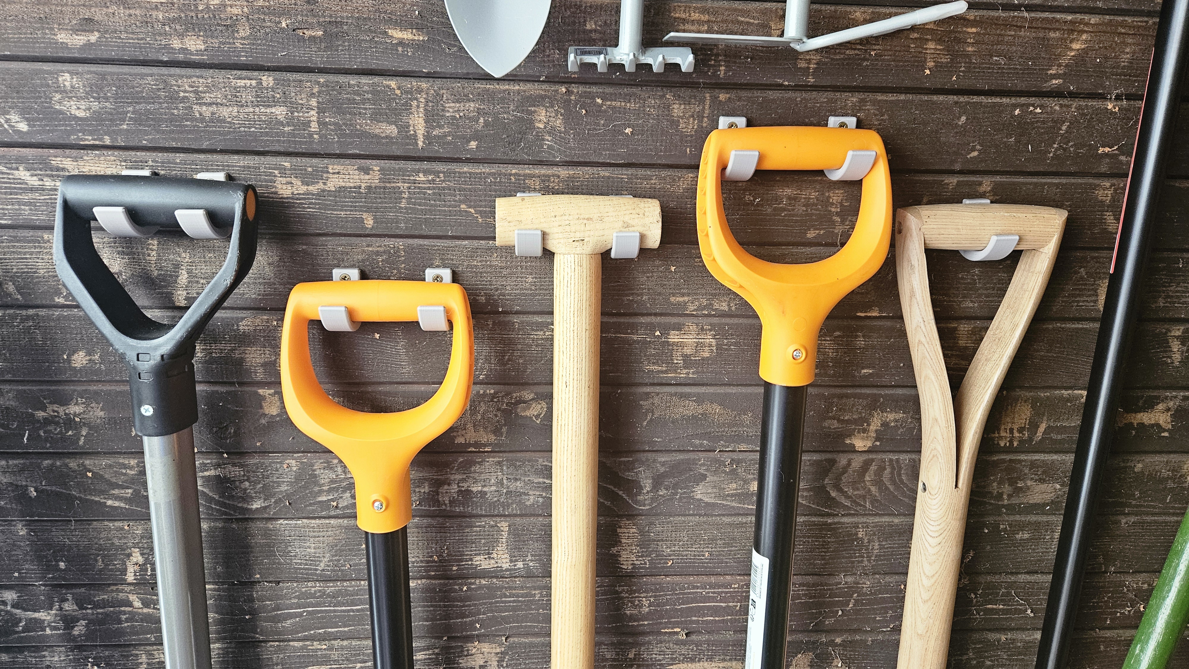 Garden tools wall hook
