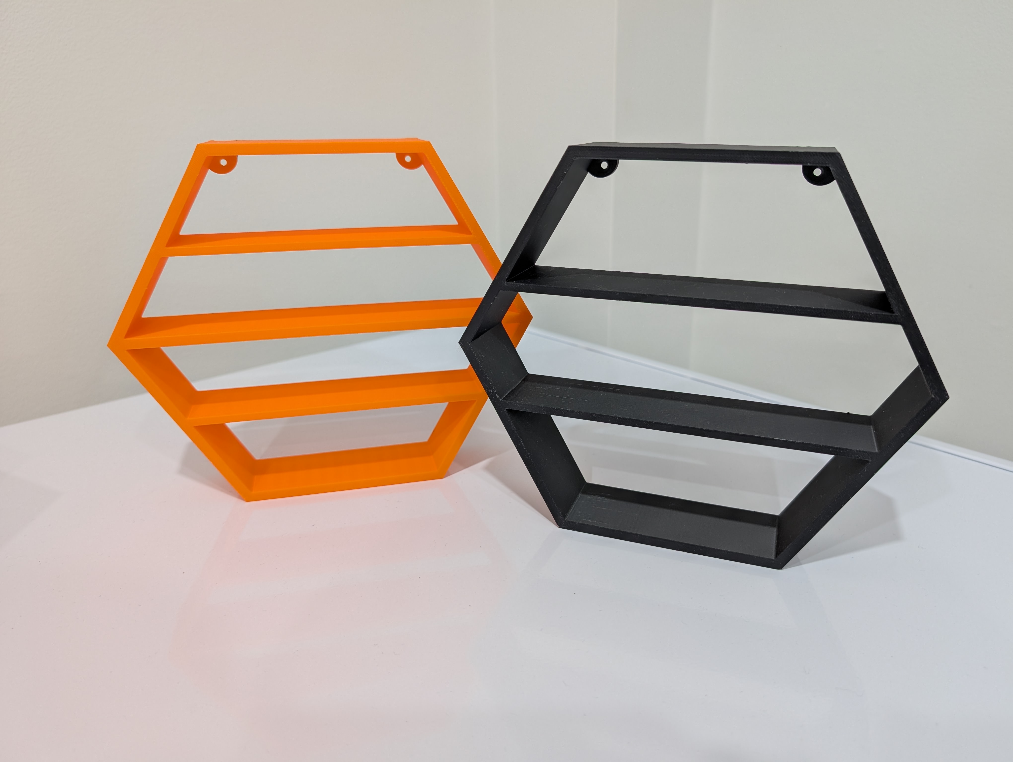 Tessellating Honeycomb Trinket Shelf - photo 3