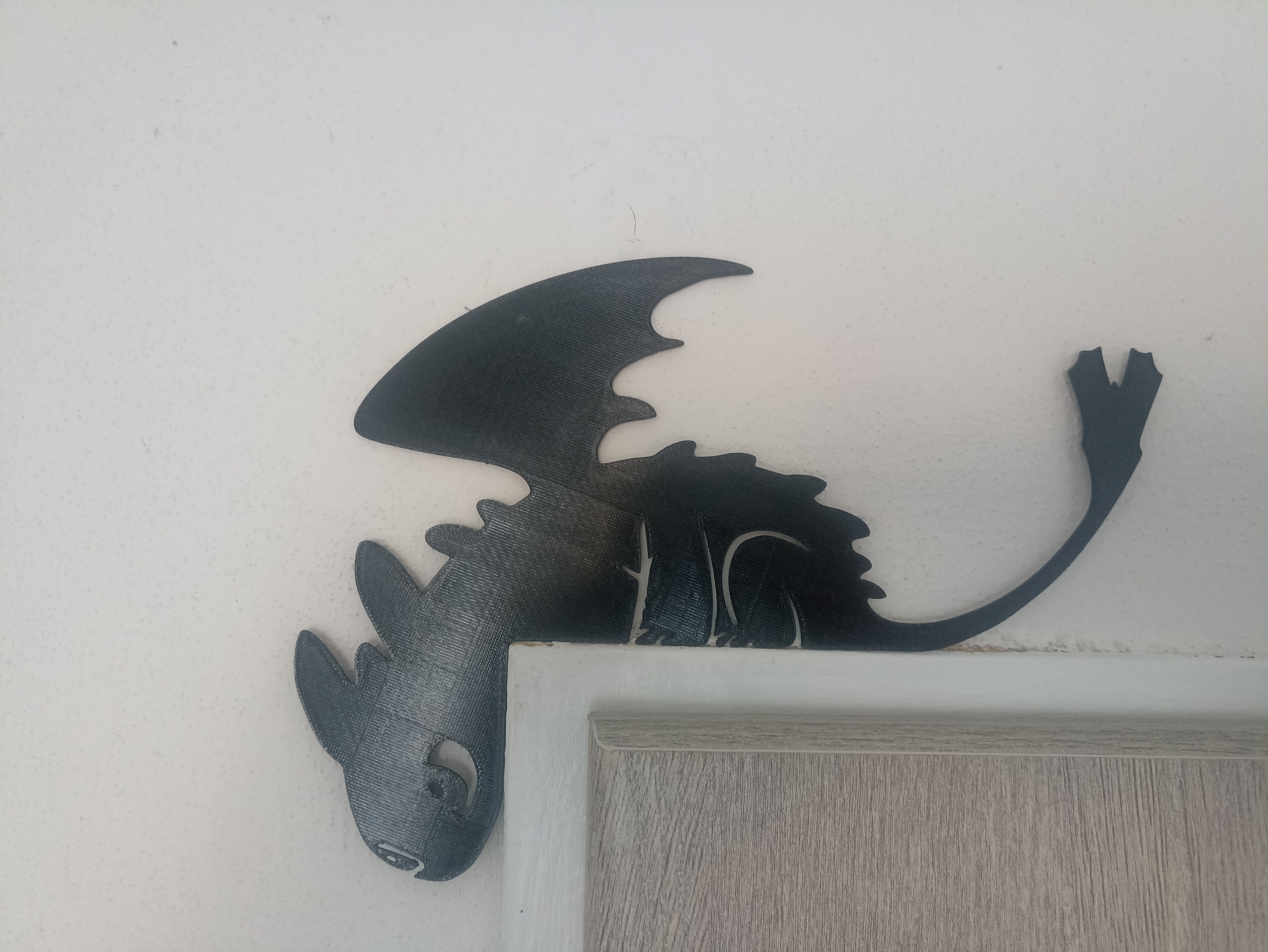Night Fury Toothless door decor - photo 4