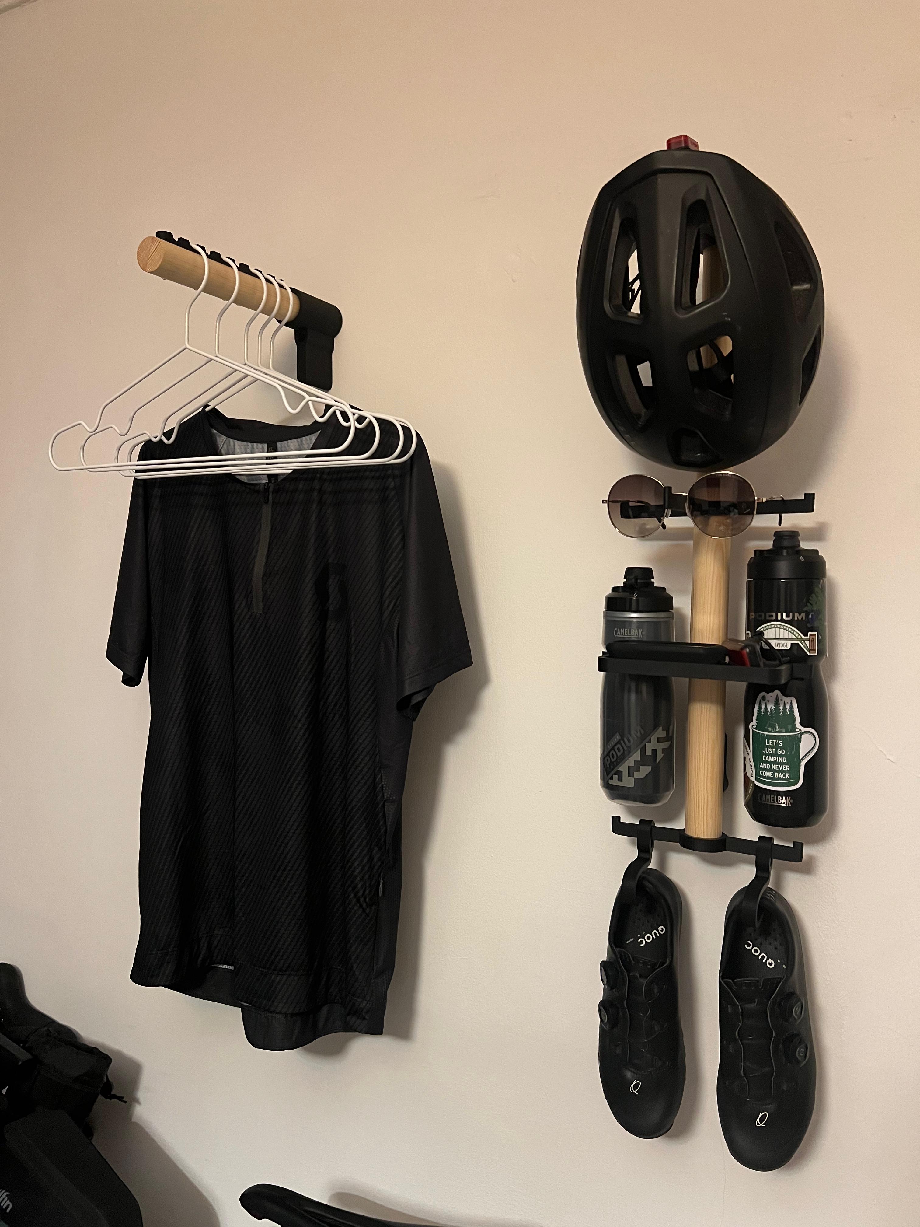 Minimalist Bicycle Gear Rack - photo 2