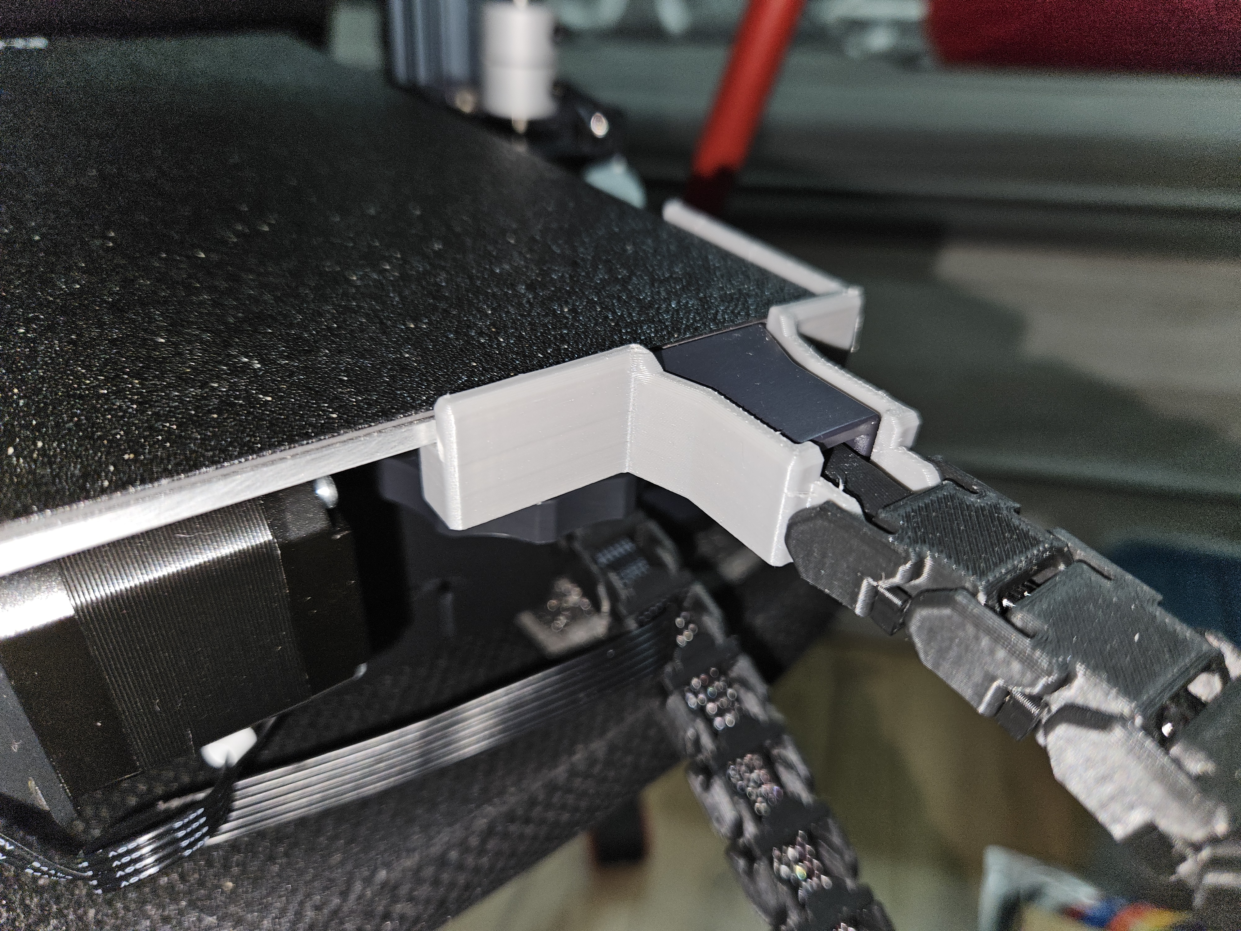Neptune 4/4 pro Bed Alignment + Screw Mounted + cable chain Support - photo 2